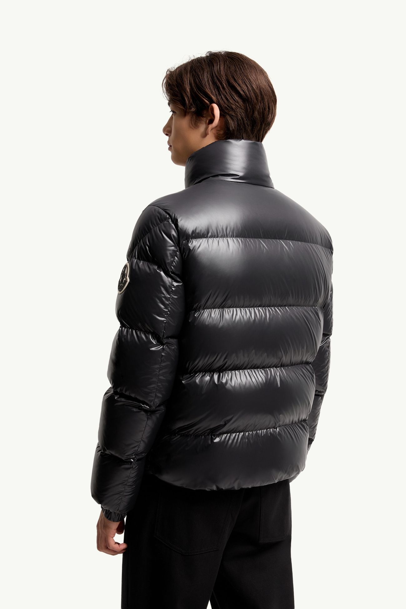 Bendola Laqué短身羽絨外套 男士 黑色 Moncler 4