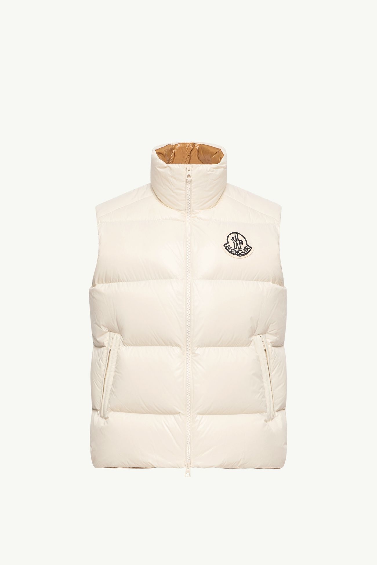 Belice Down Vest Men White Ivory Moncler 2