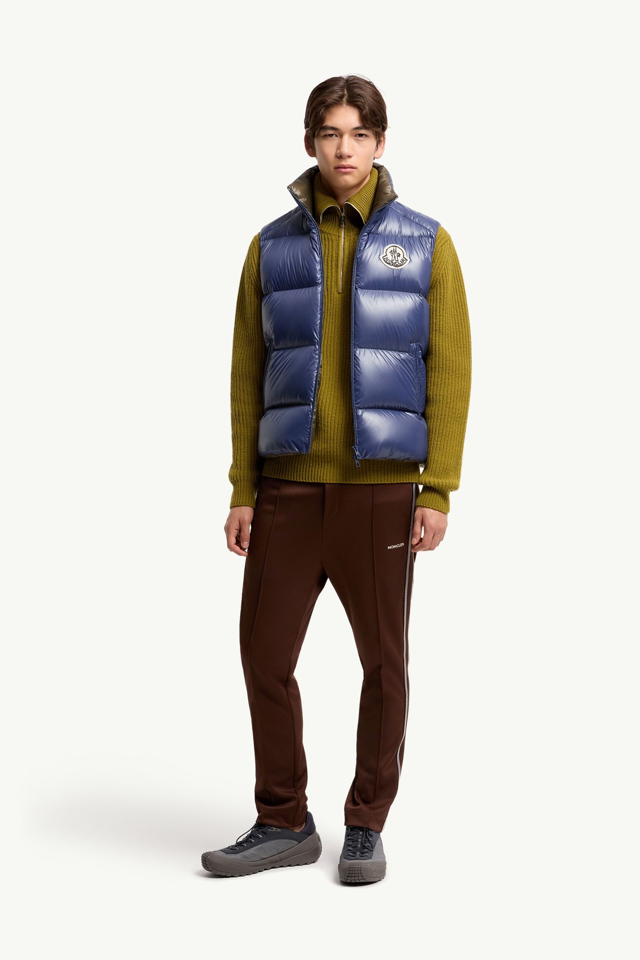 Belice羽絨背心 男士 寶藍色 Moncler 0
