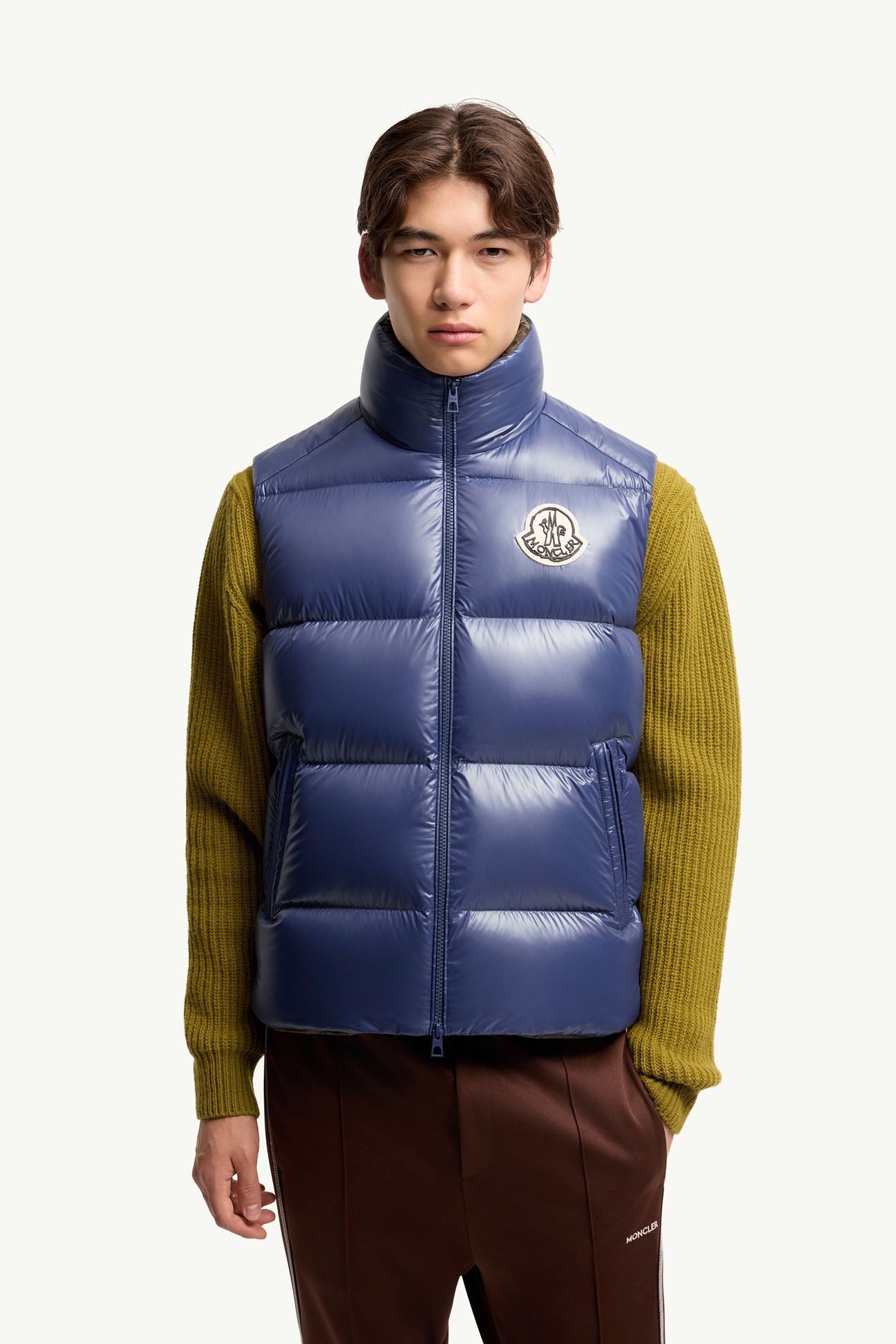 Doudoune sans manches Belice Hommes Bleu Royal Moncler 3