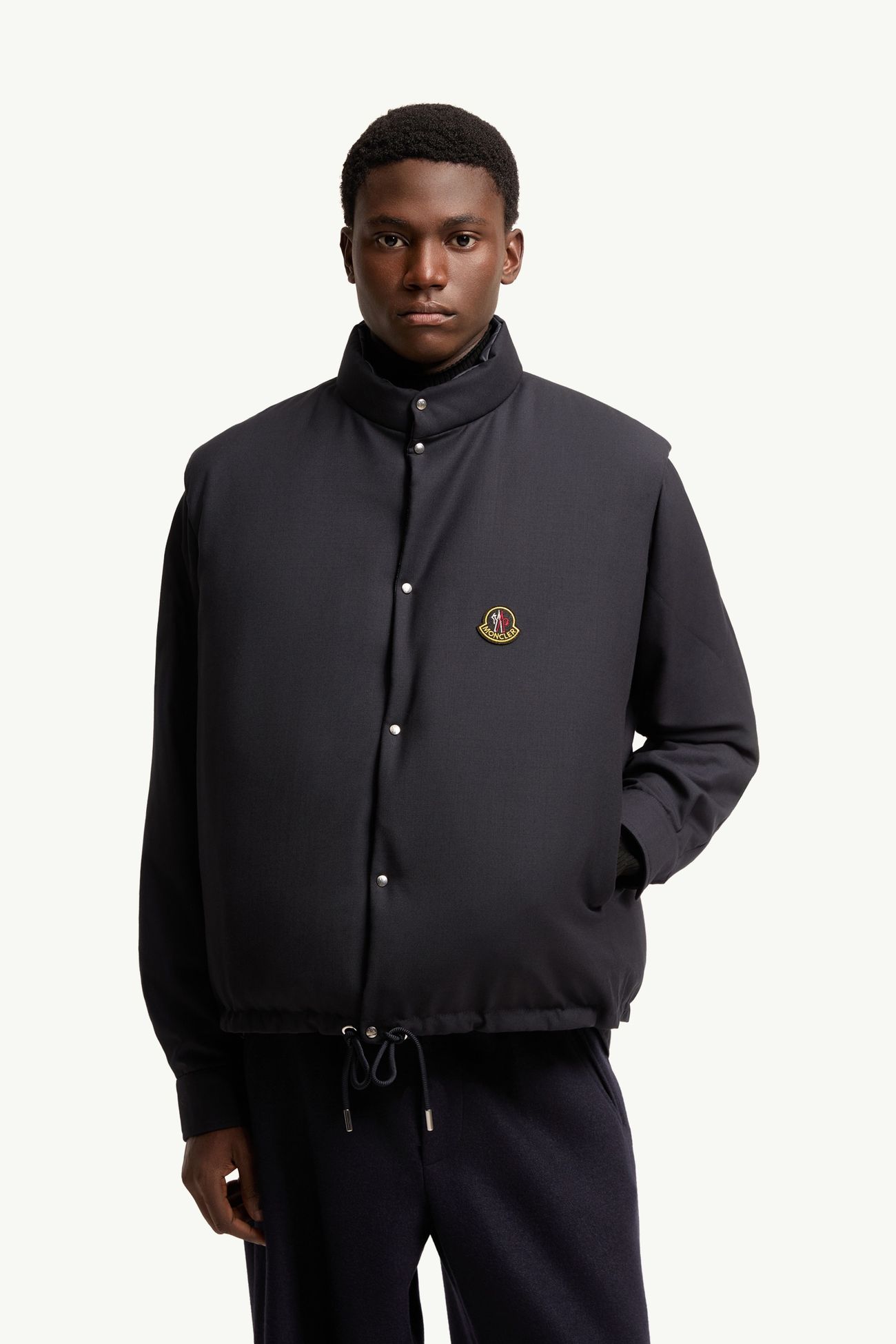 Tibb男士双面羽绒马甲 男士 海军蓝色 Moncler 5