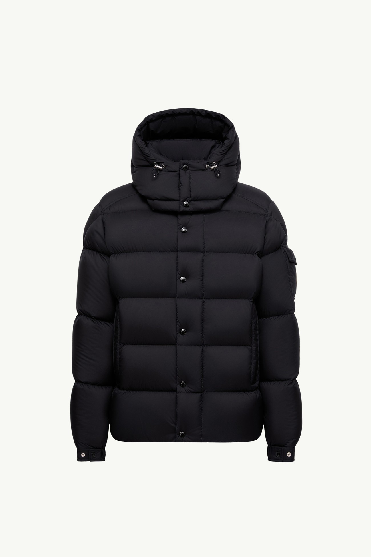 Moncler Maya 70連帽短身羽絨外套 男士 黑色 Moncler 2