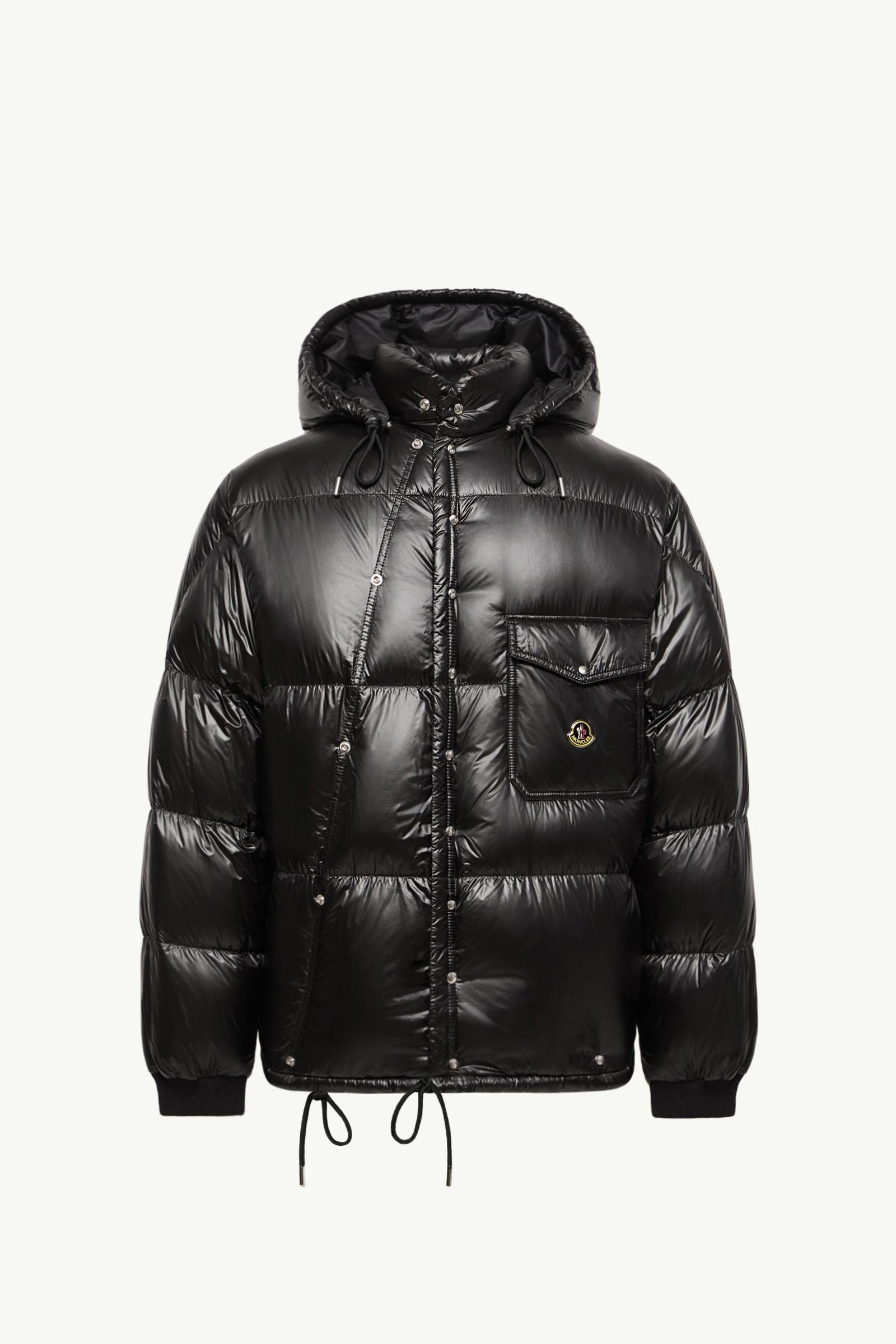 Plumífero corto con capucha Karakorum Hombre Negro Moncler, 1 of 0