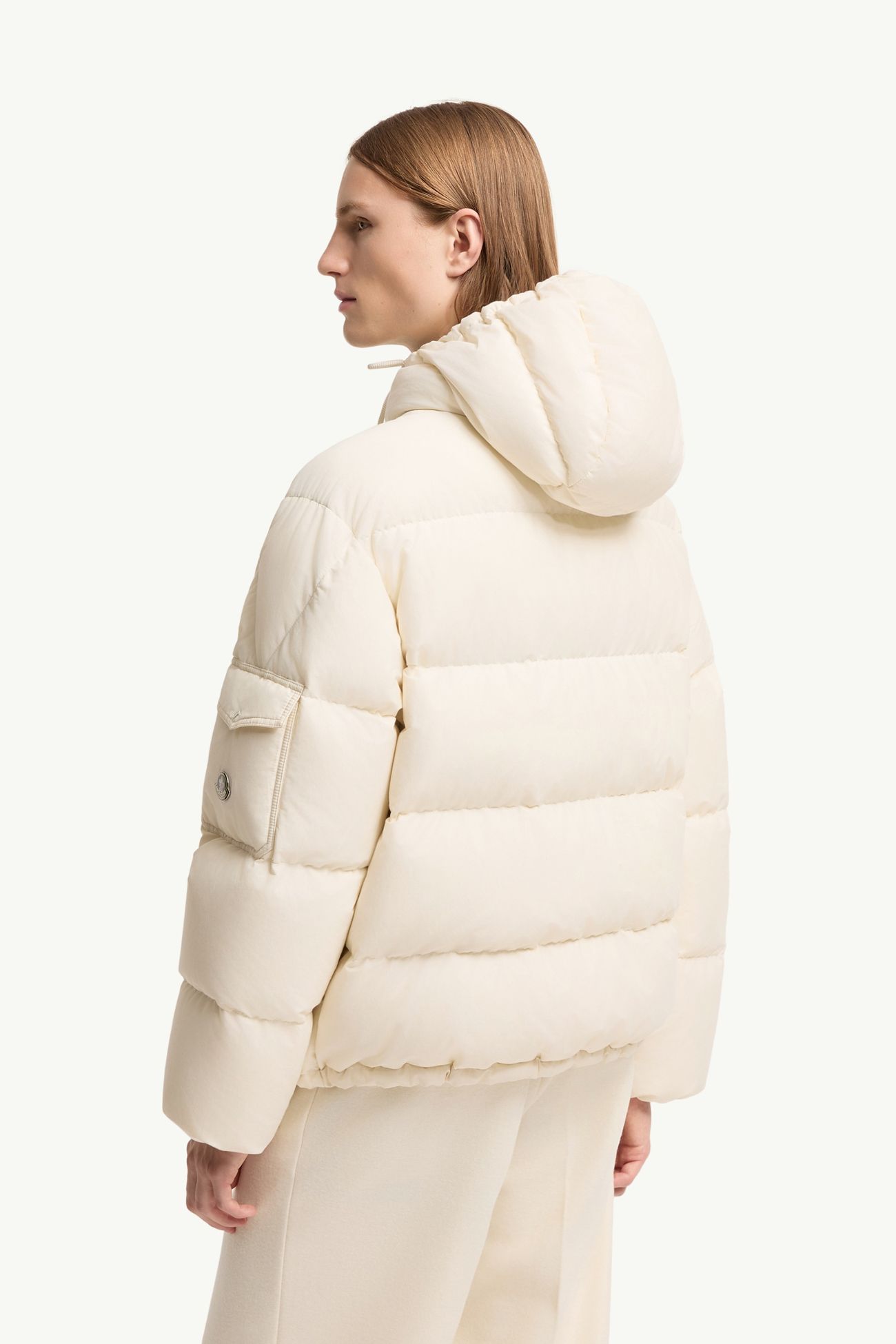 Doudoune courte à capuche Himalaya Hommes Blanc Ivoire Moncler 4