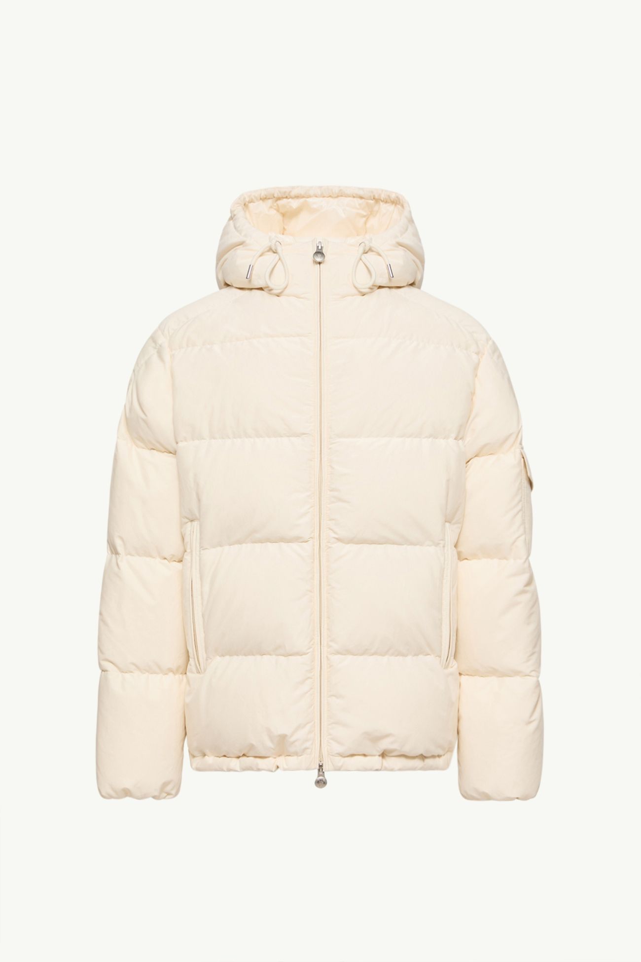 Himalaya kurze Daunenjacke mit Kapuze Herren Weiß-Elfenbein Moncler 2
