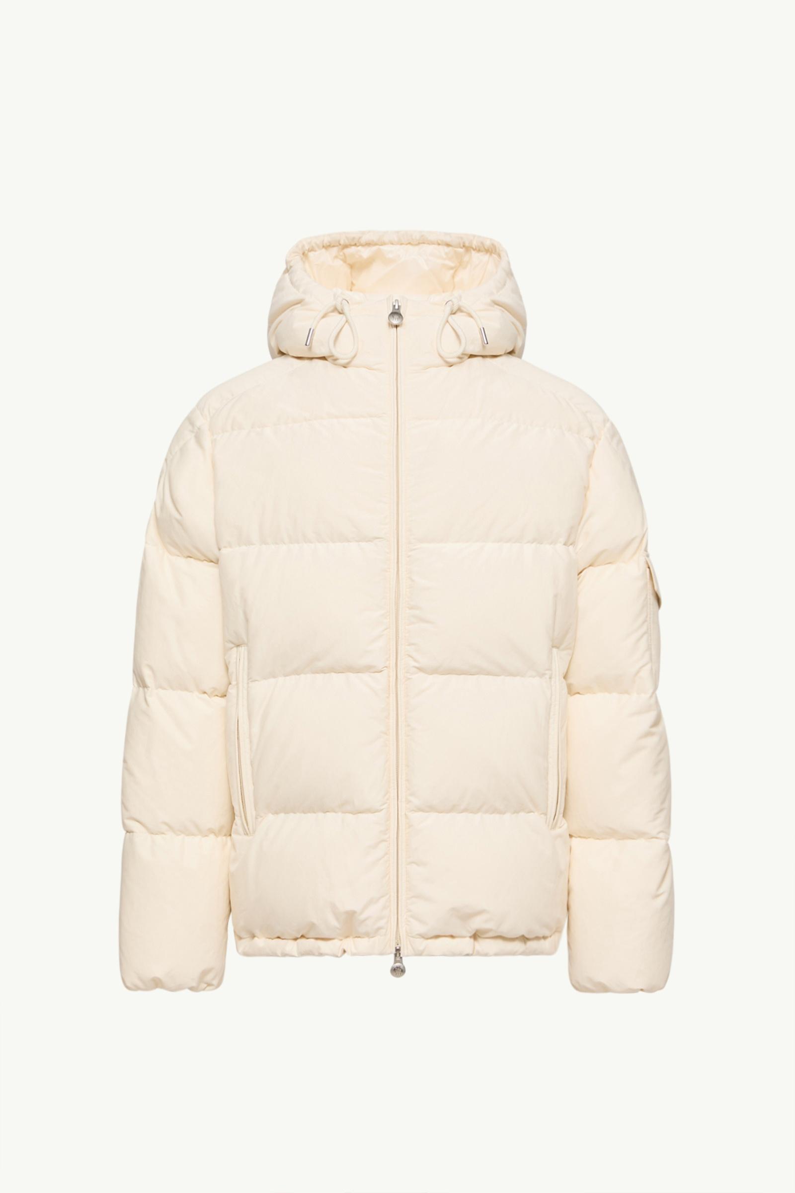 ホワイトアイボリー Himalaya ショートダウンジャケット : Moncler Re