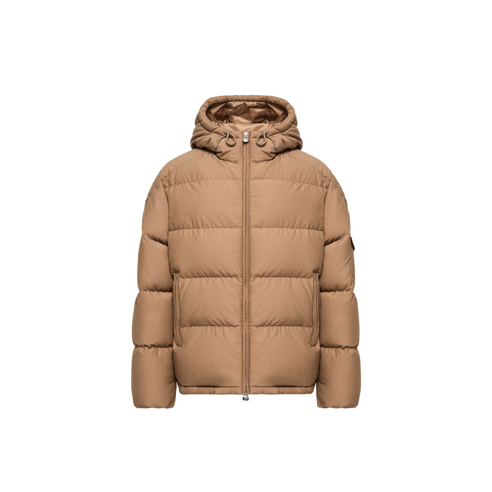 Moncler Uomo Marrone Himalaya Hooded Short Down Jacket - Man Jackets 2 - Immagine 2