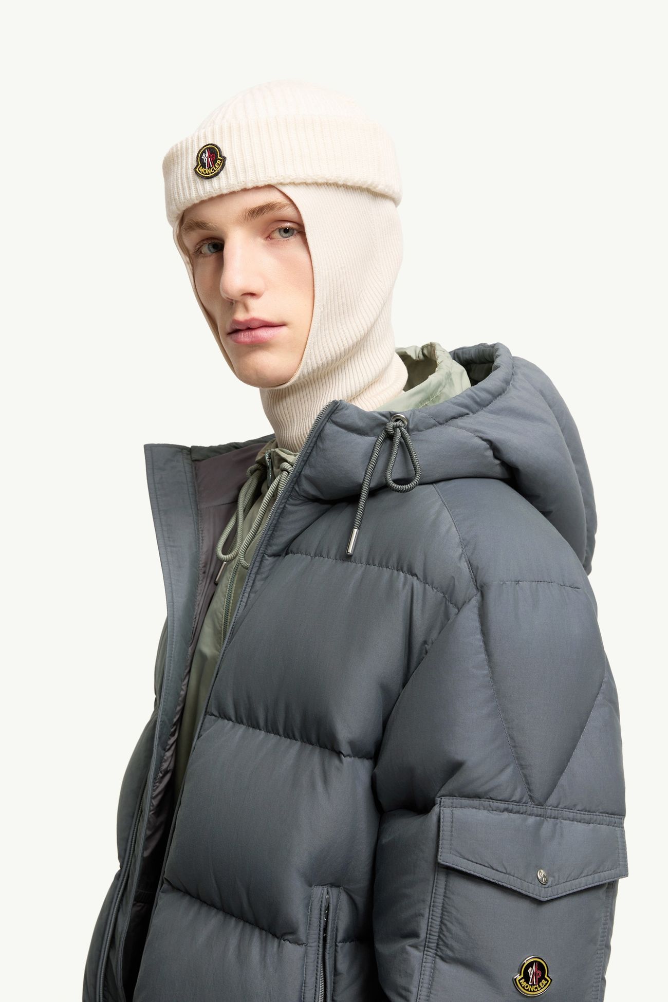 Himalaya 후드 쇼트 다운 재킷 남성 다크 그레이 Moncler 1