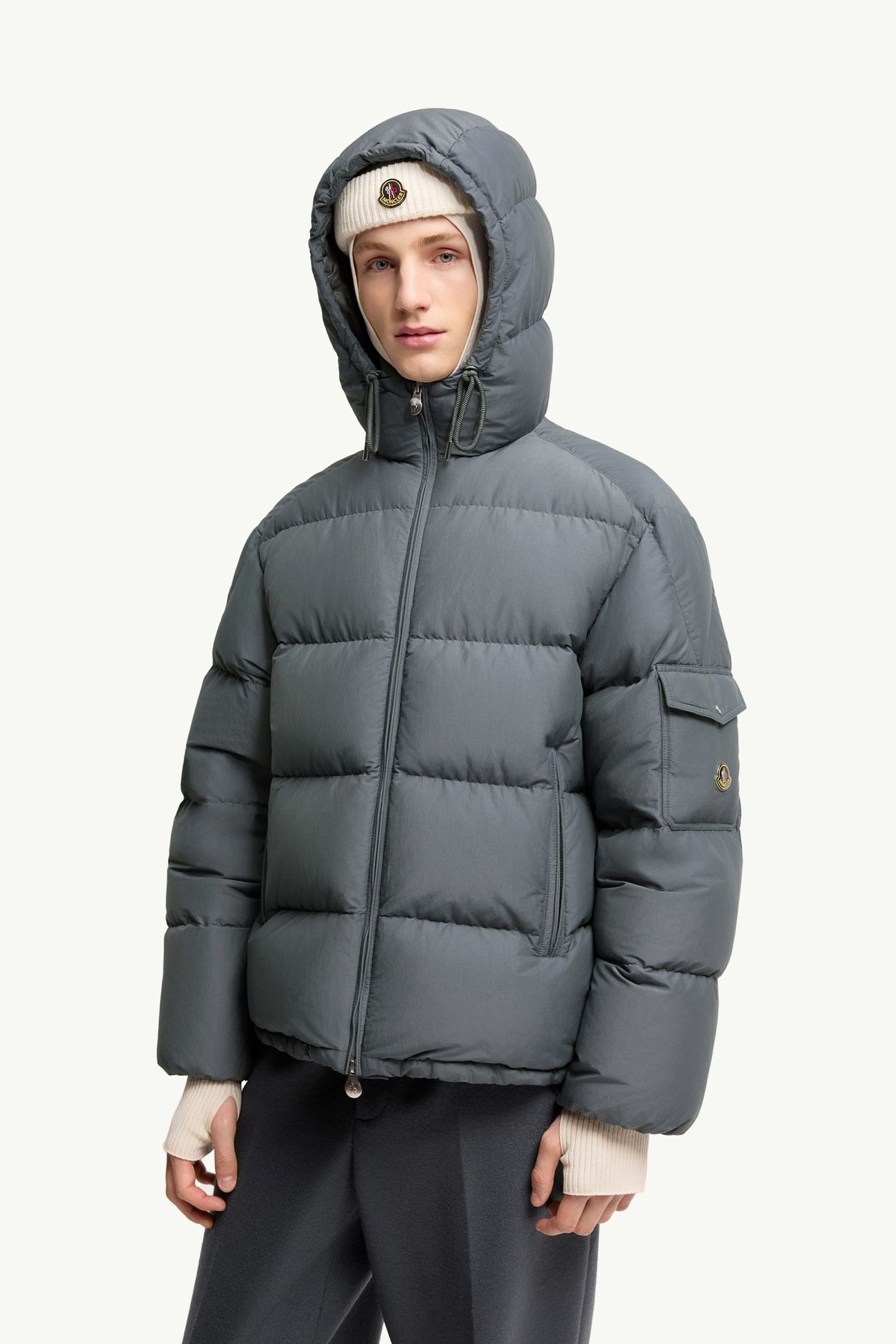 Plumífero corto con capucha Himalaya Hombre Gris oscuro Moncler 5