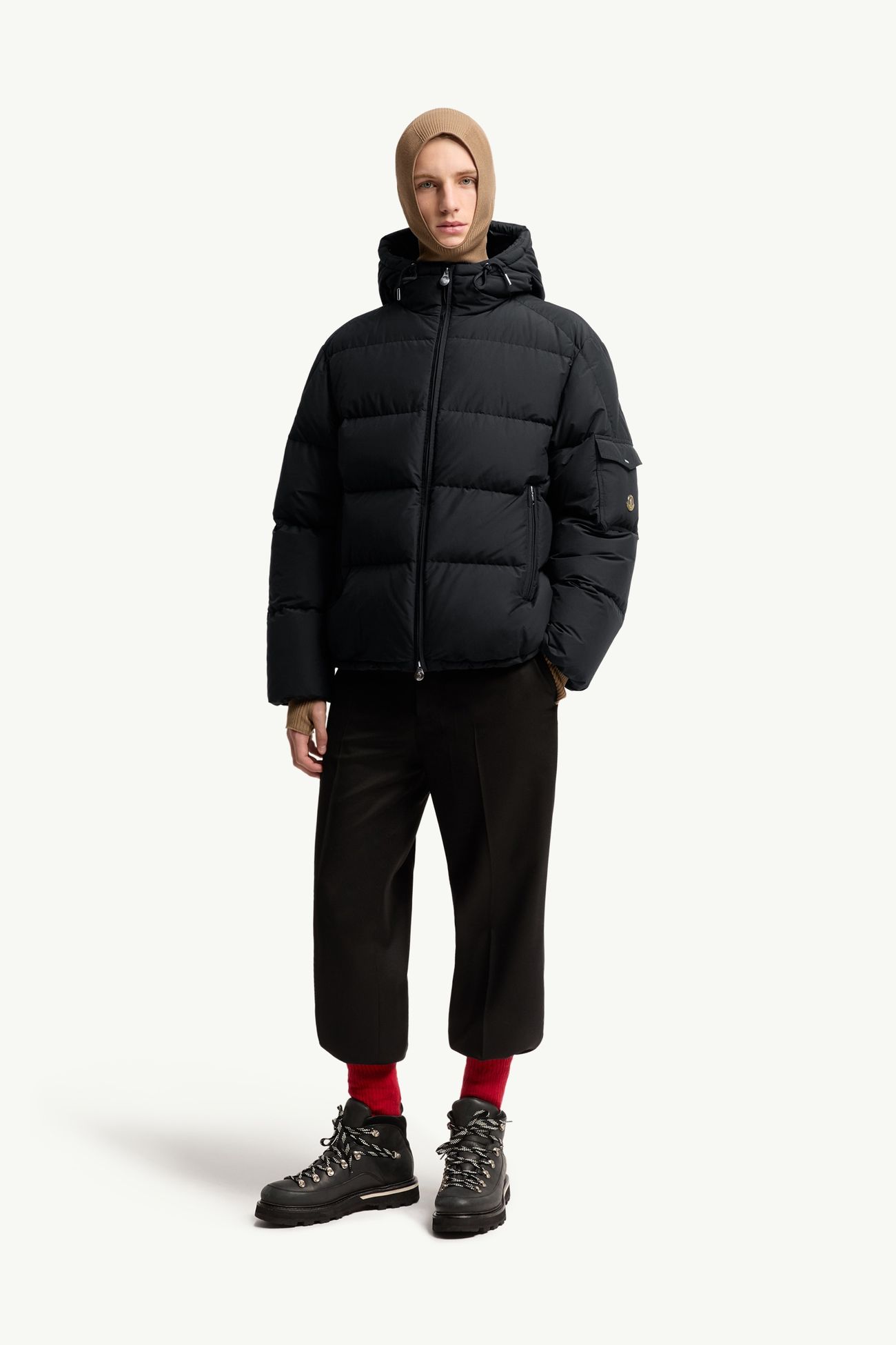 Doudoune courte à capuche Himalaya Hommes Noir Moncler 0