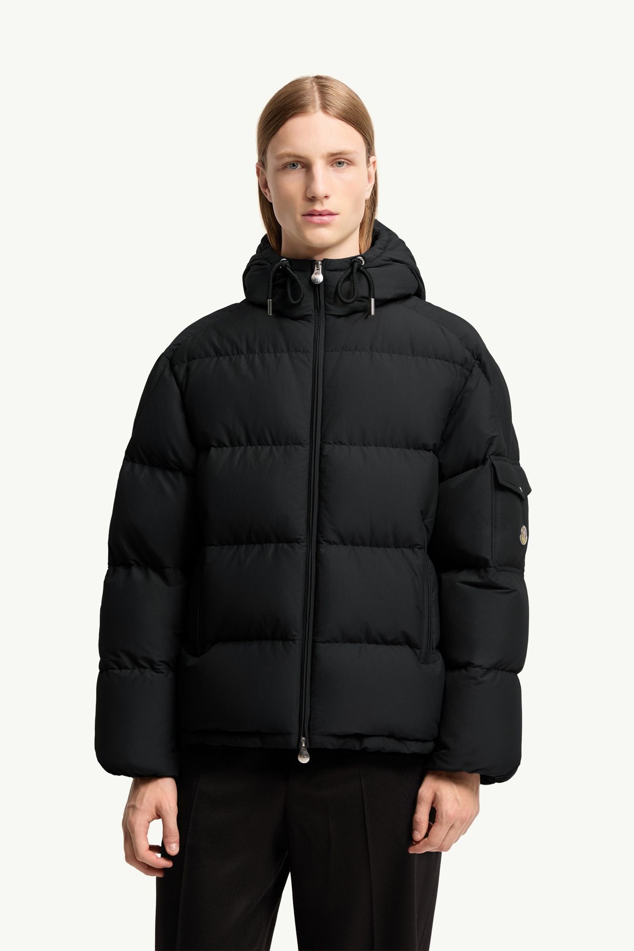 Himalaya 후드 쇼트 다운 재킷 남성 블랙 Moncler 3