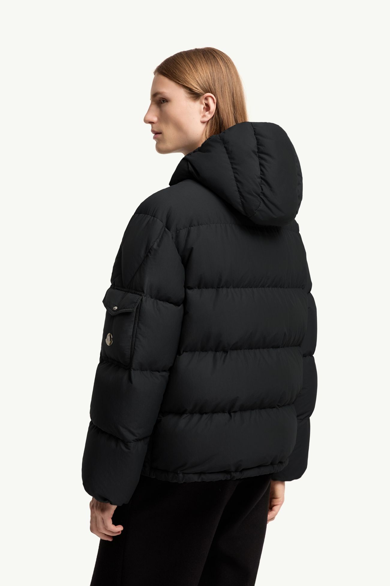 Himalaya連帽短身羽絨外套 男士 黑色 Moncler 4