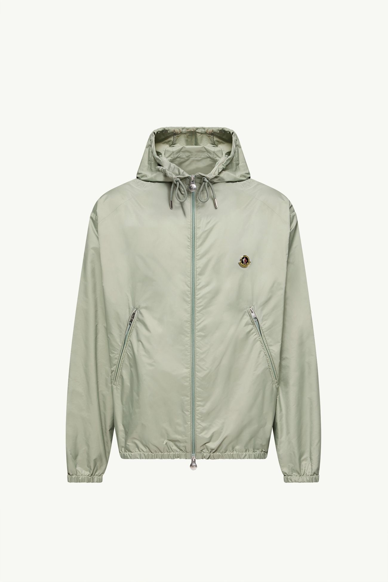 Cortavientos con capucha Hombre Verde Claro Moncler 2