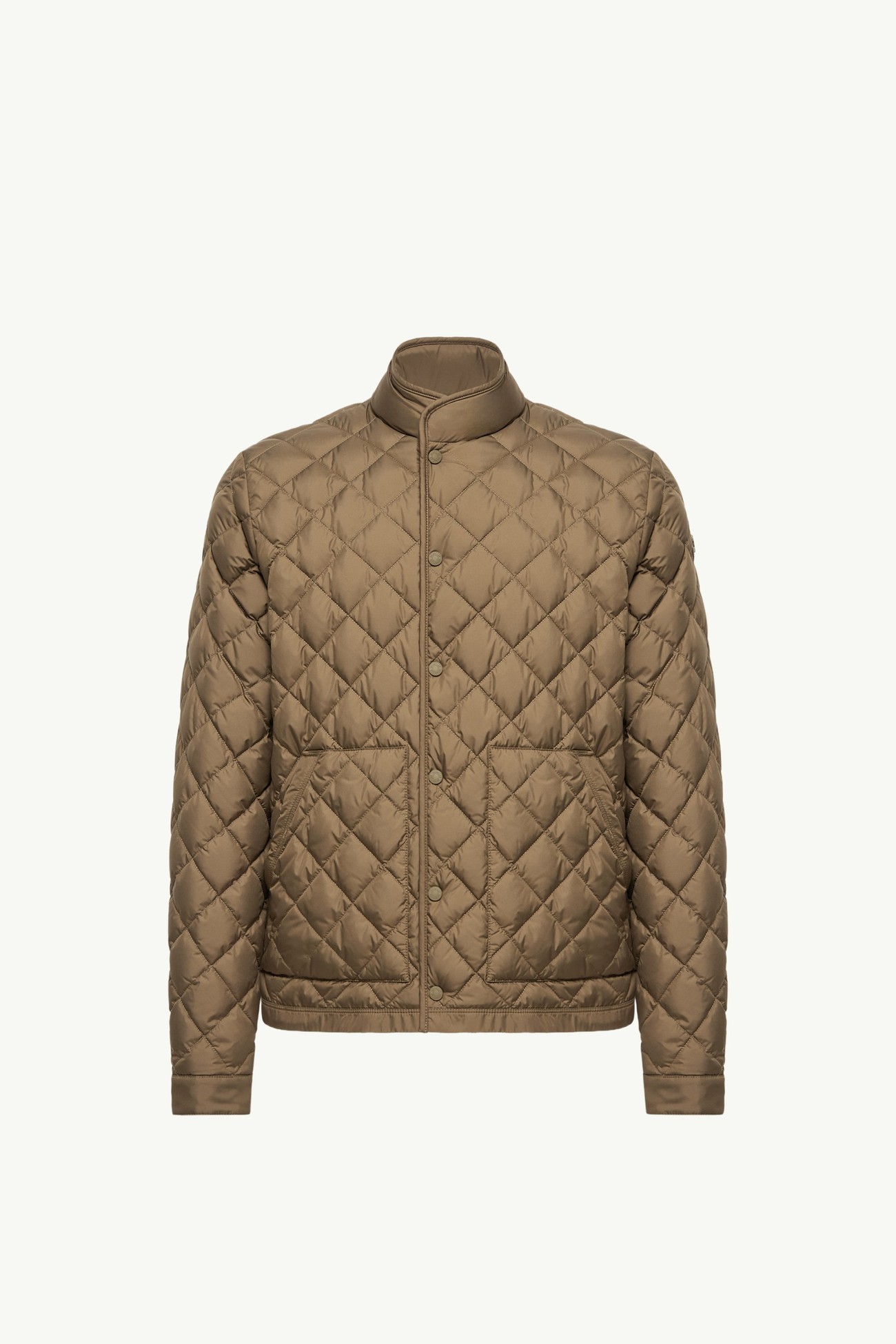 Oise菱形絎縫短身羽絨外套 男士 橄欖綠色 Moncler 2