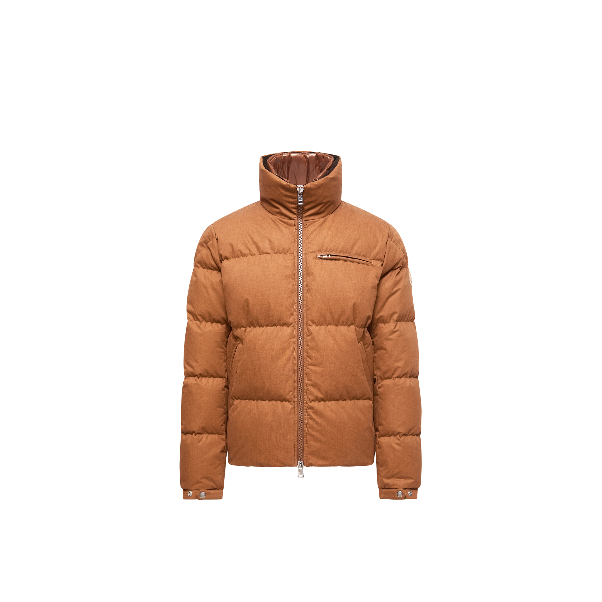 Moncler Men's Orange Cotton Down Jacket UK Size 36 - Mytheresa - Image 2