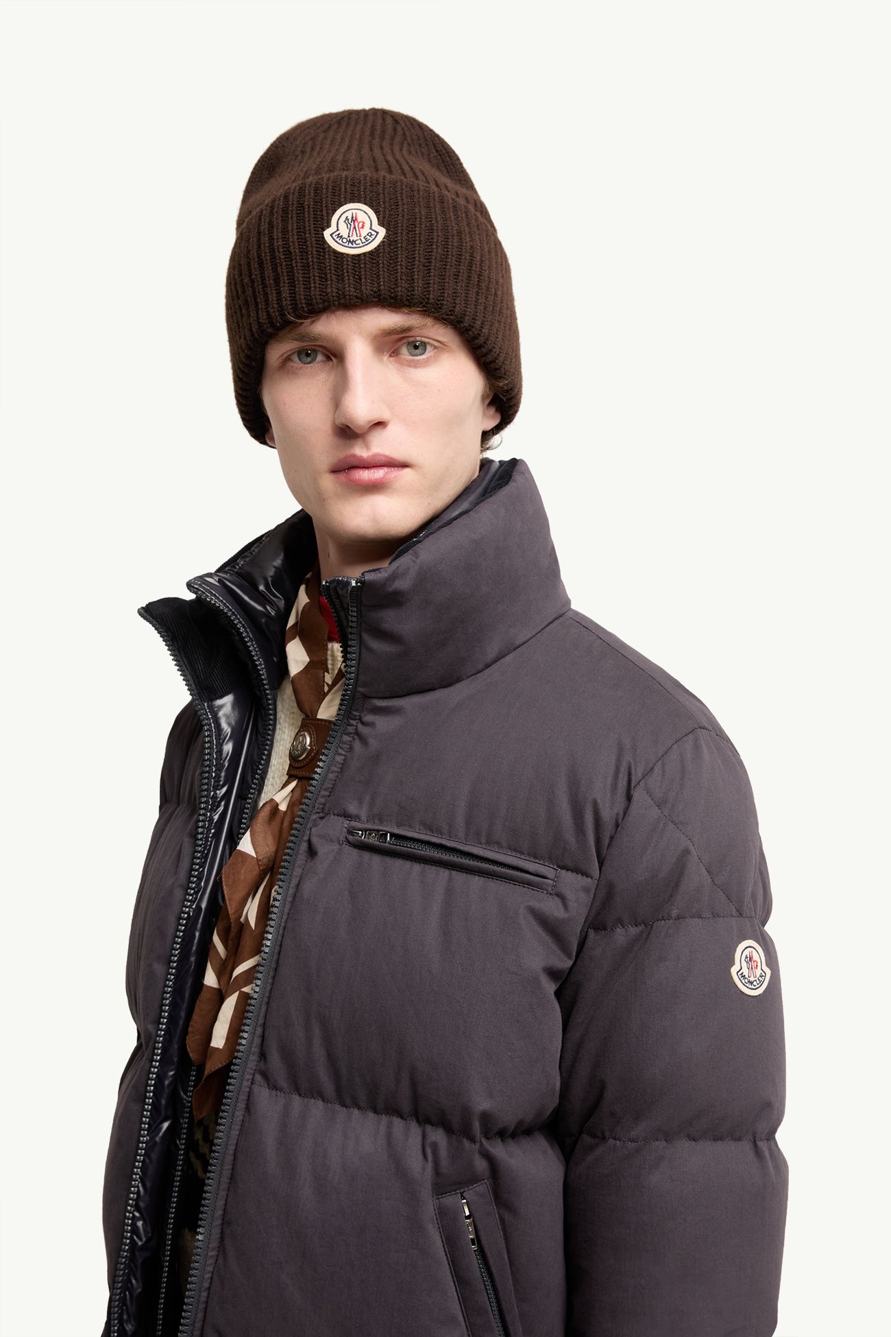 Isenviel男士棉质短款羽绒夹克外套 男士 深蓝色 Moncler 1