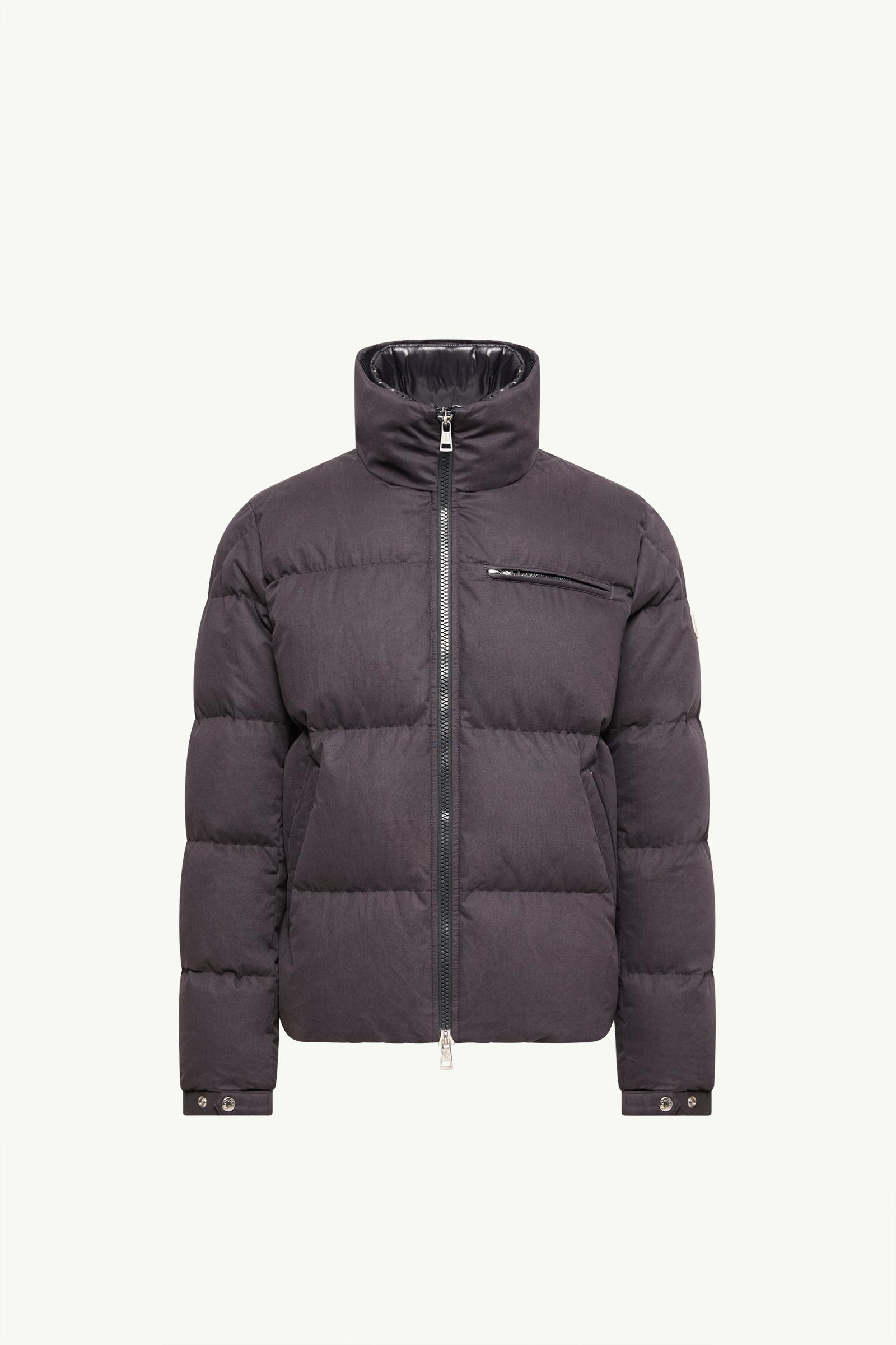 Isenviel kurze Daunenjacke aus Baumwollpopeline Herren Dunkelblau Moncler, 1 of 0