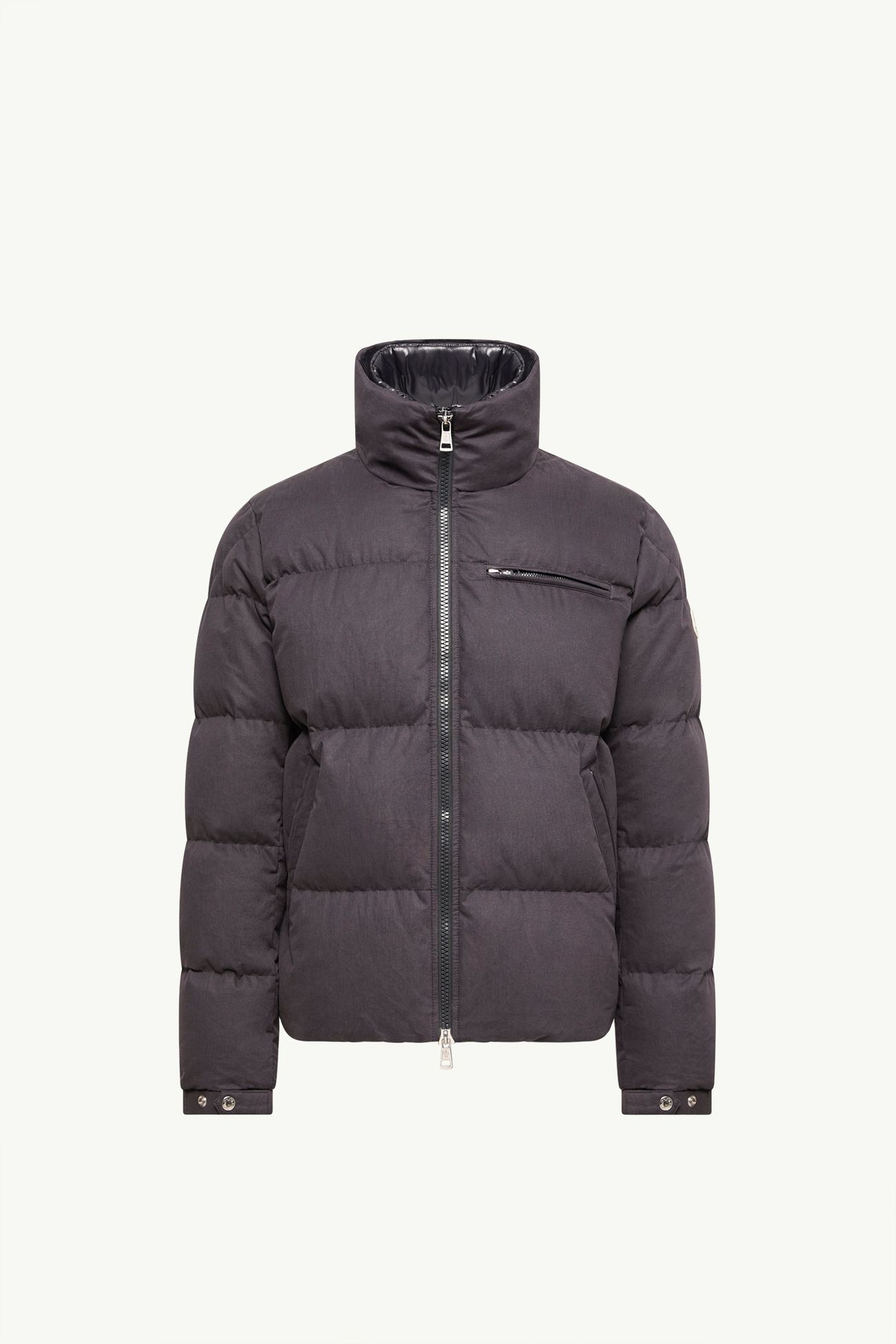 Isenviel kurze Daunenjacke aus Baumwollpopeline Herren Dunkelblau Moncler 2