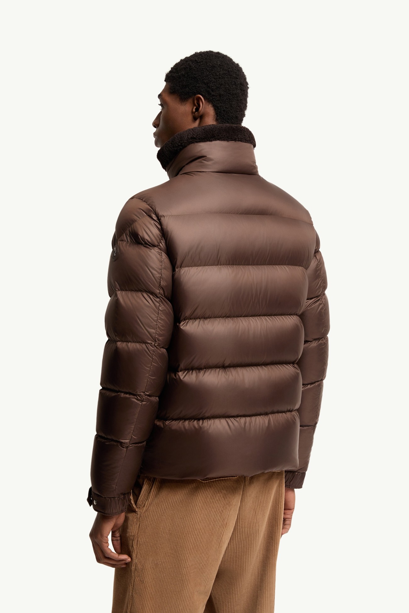 Moncenisio男士连帽短款羽绒夹克外套 男士 棕色 Moncler 4