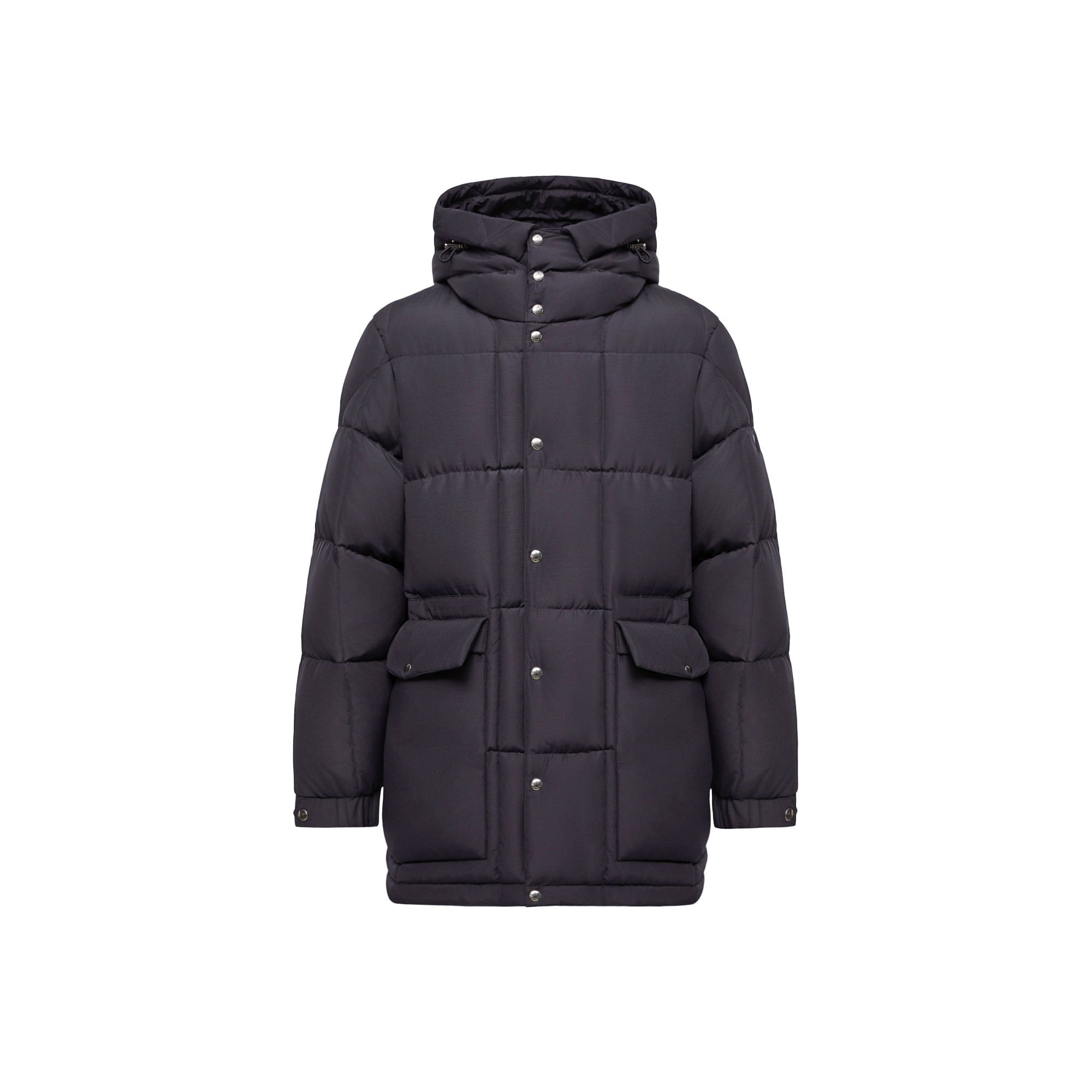 Moncler Sylmara Hooded Long Down Jacket Men da Size: 4