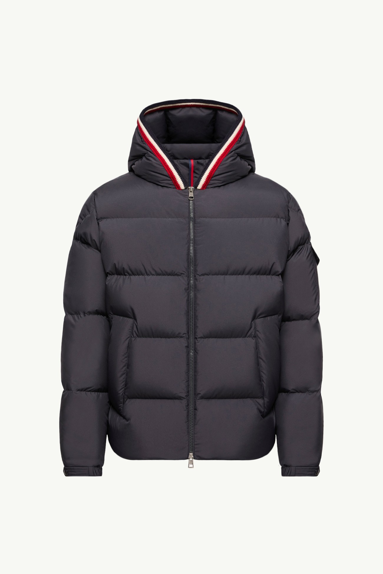 Plumífero corto con capucha Lacfroid Hombre Azul marino Moncler 2