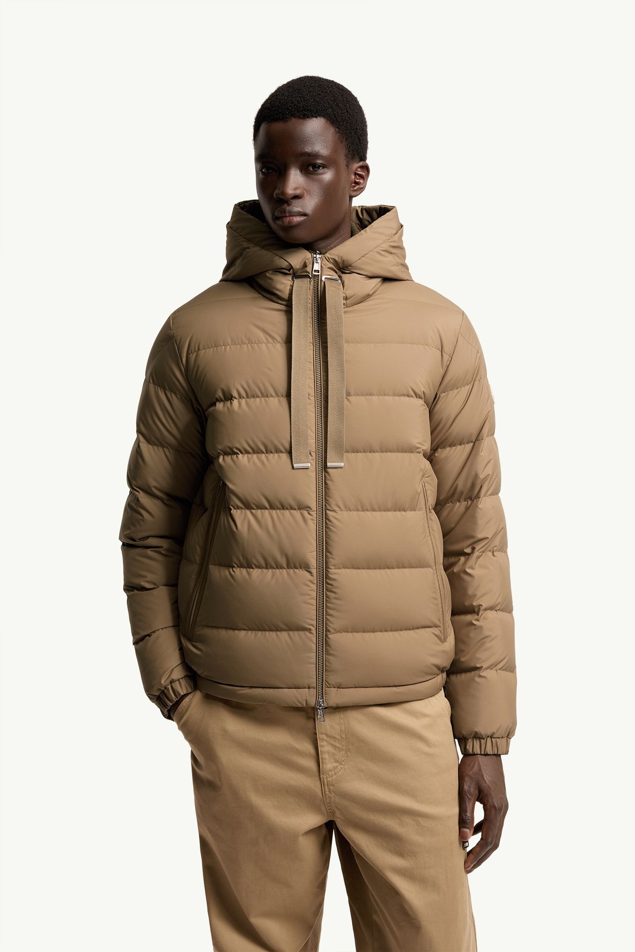 Doudoune à capuche Zeflor Hommes Beige Chameau Moncler 3