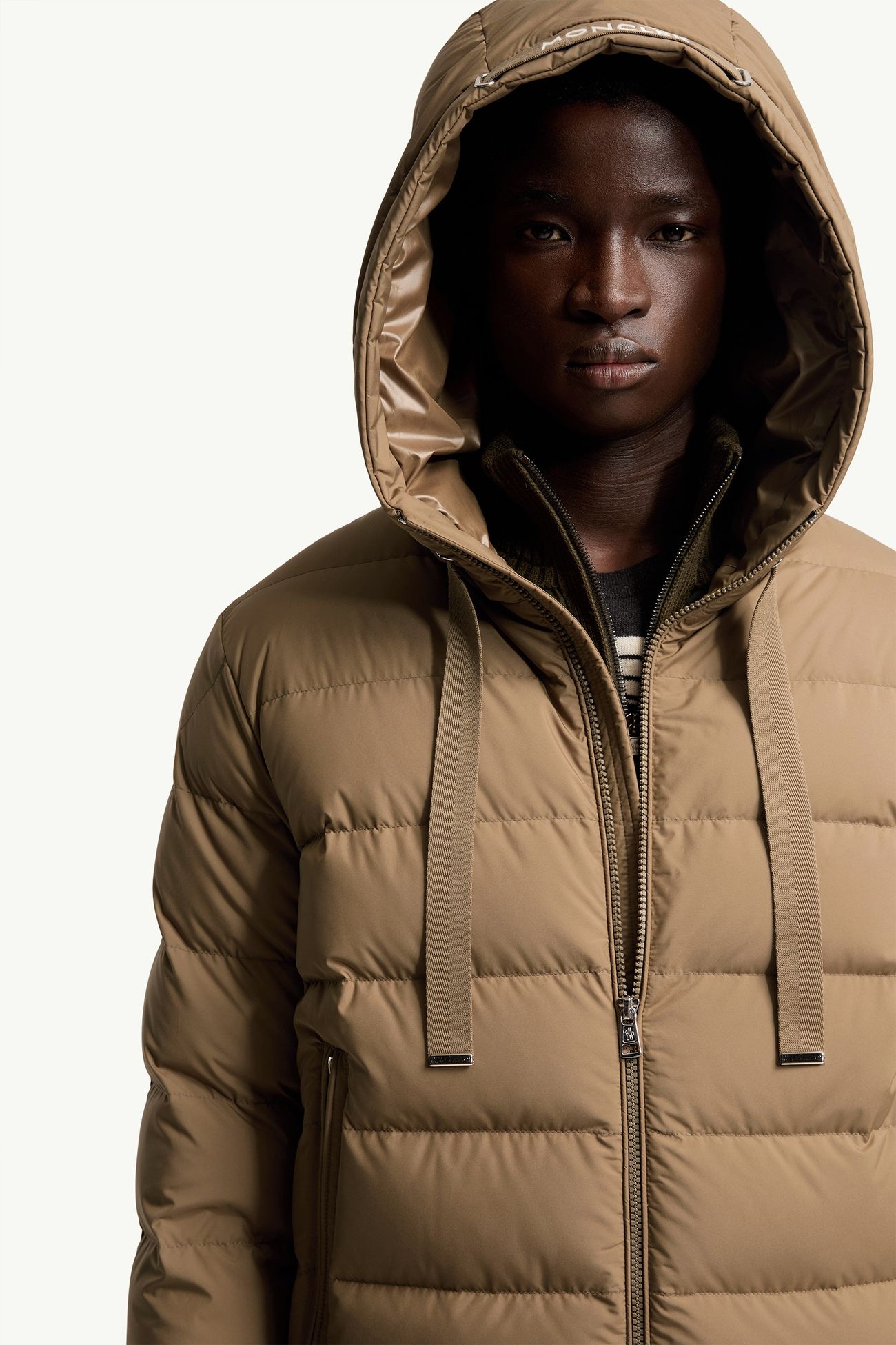 Doudoune à capuche Zeflor Hommes Beige Chameau Moncler 6