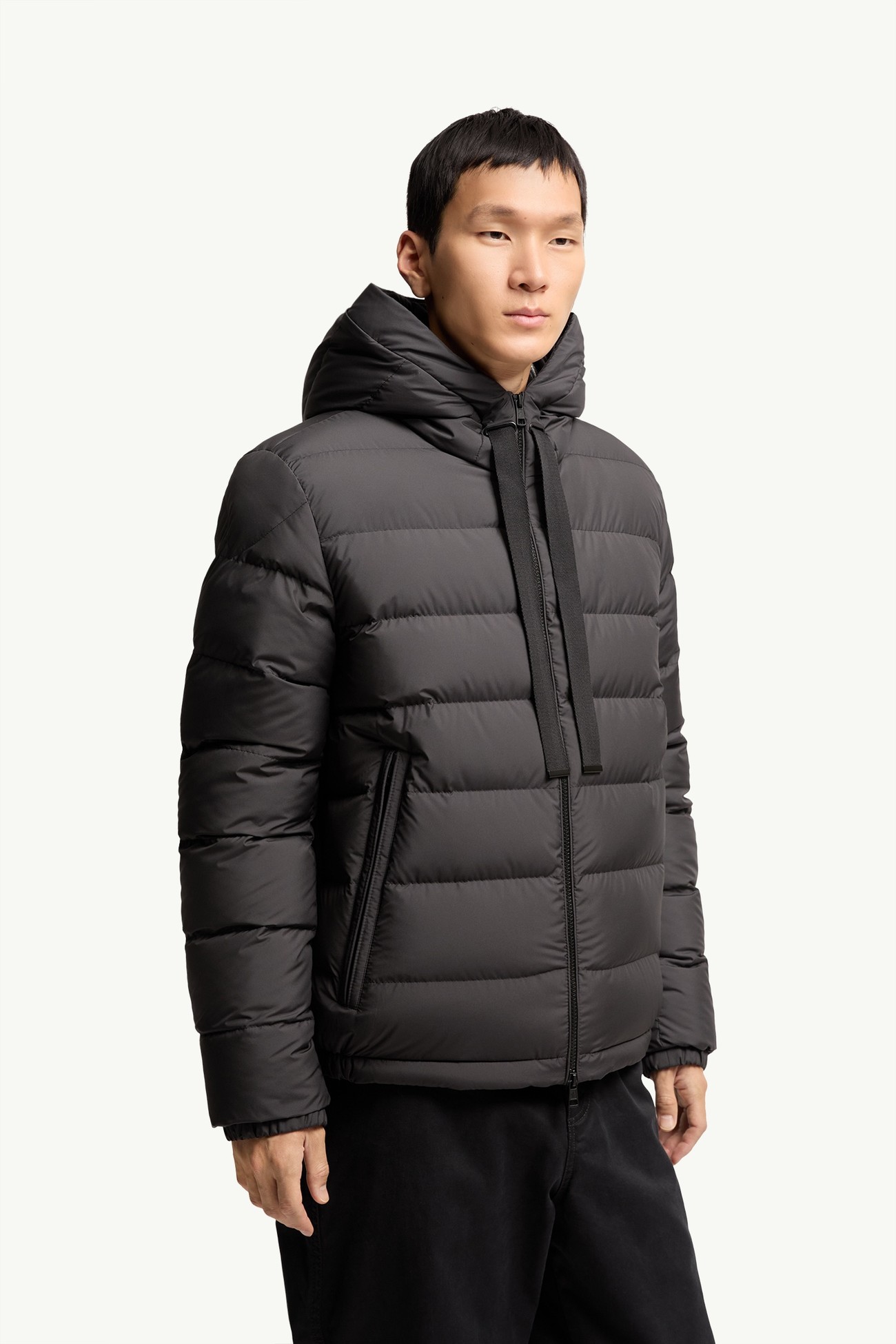 Zeflor連帽羽絨外套 男士 黑色 Moncler 3