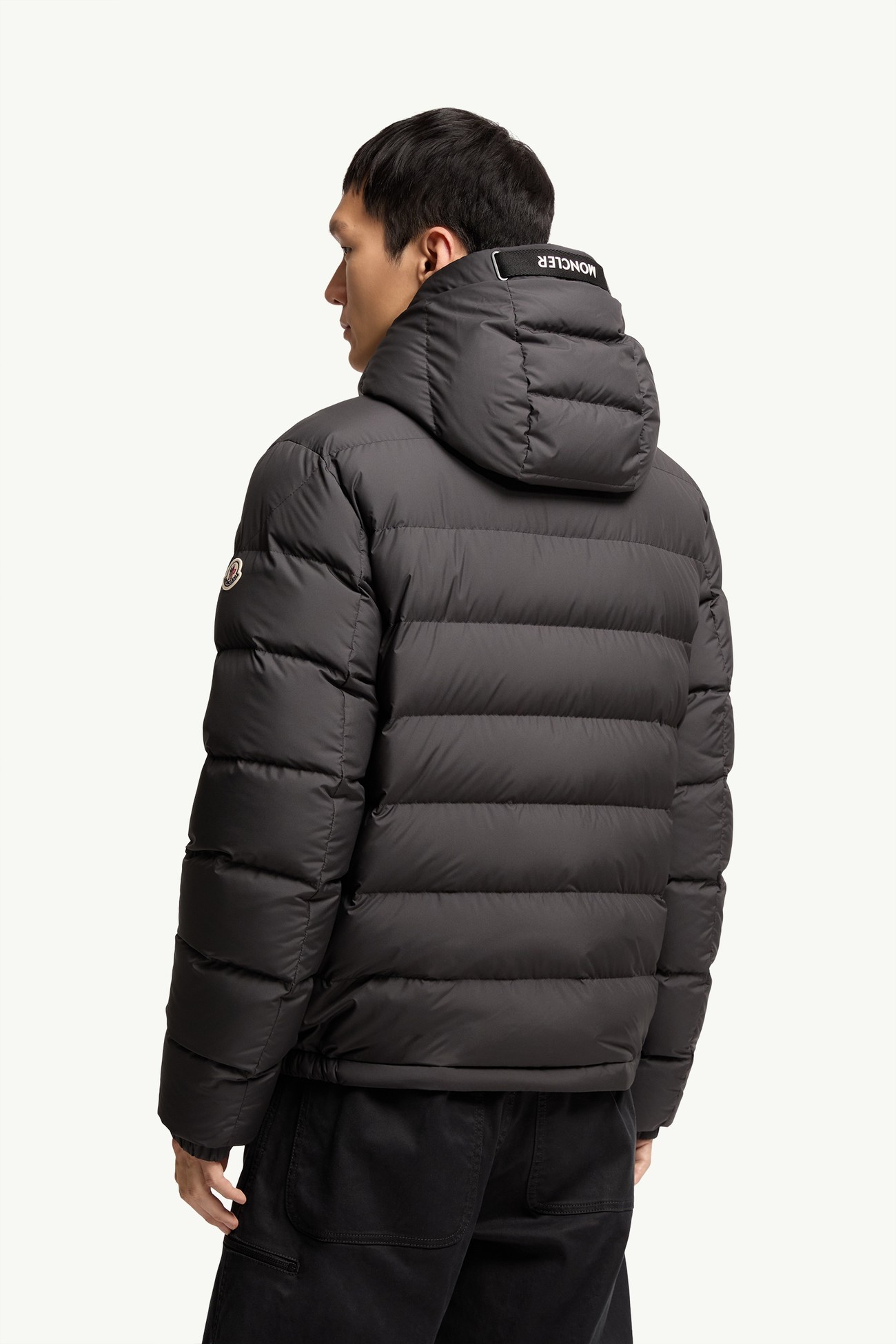 Zeflor連帽羽絨外套 男士 黑色 Moncler 4