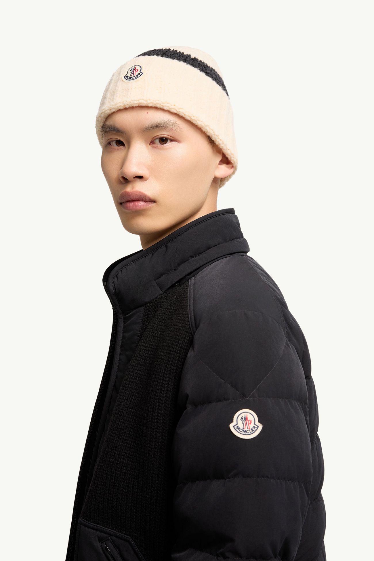 Pelat ダウンジャケット メンズ ブラック Moncler 1