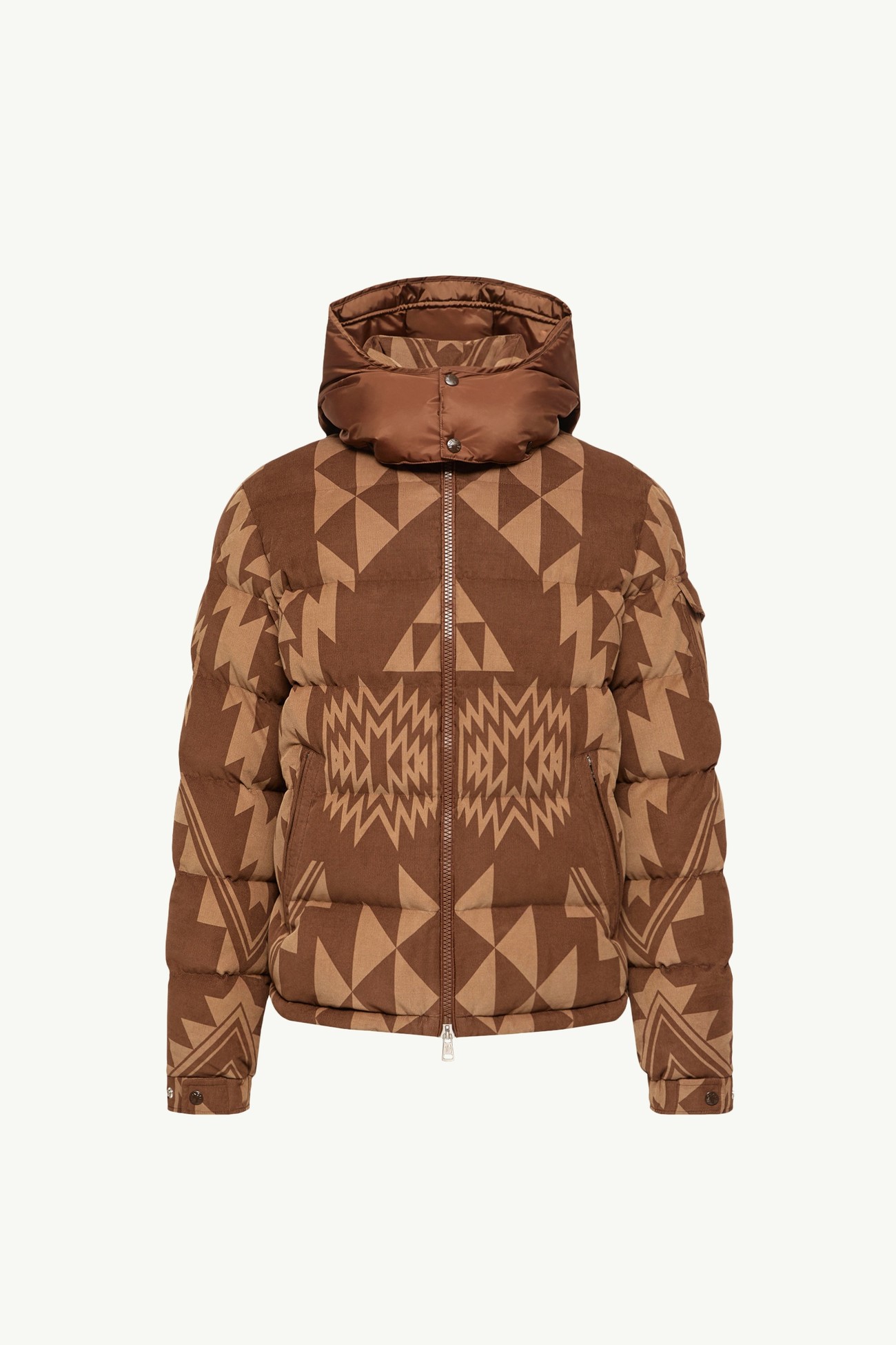 Plumífero corto de pana con capucha Boislune Hombre Marrón Moncler 2