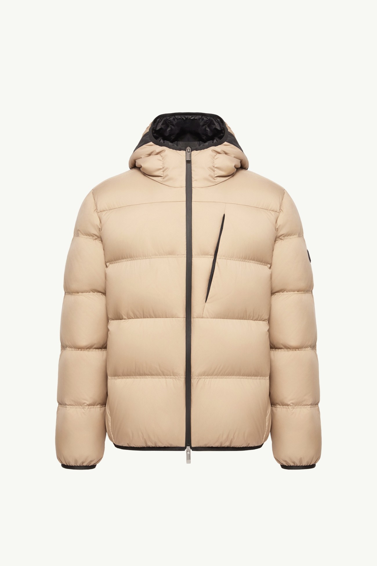 Doudoune courte à capuche Poitevin Hommes Beige Moncler 2