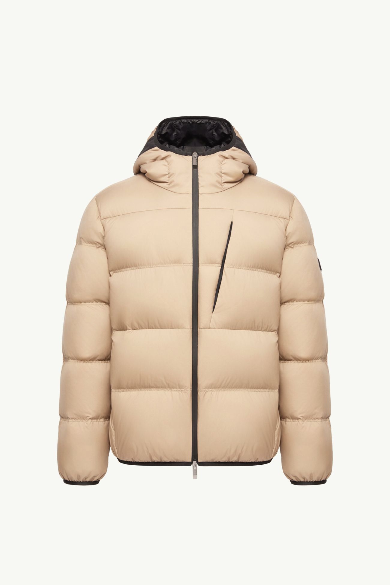 Poitevin男士连帽短款羽绒夹克外套 男士 米色 Moncler 2