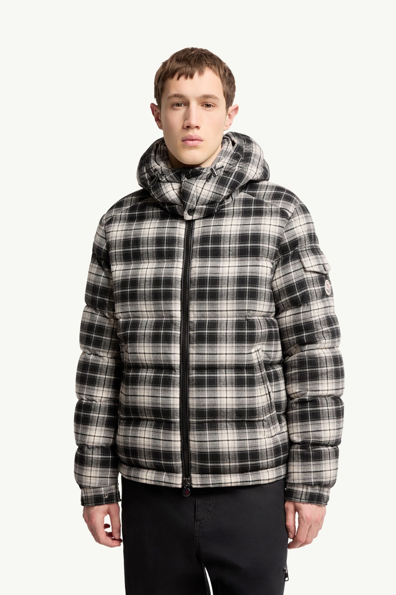 Airor Daunenjacke mit Kapuze Herren Schwarz & Weiß Moncler 3