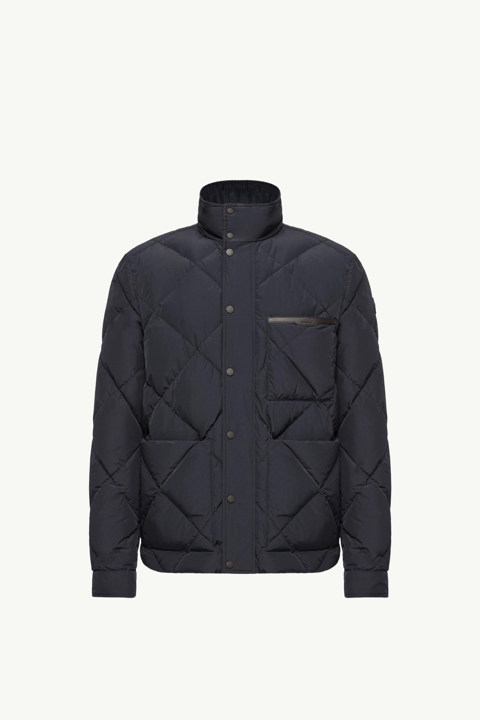 Surlake kurze Daunenjacke mit Rautensteppung Herren Navyblau Moncler, 1 of 0