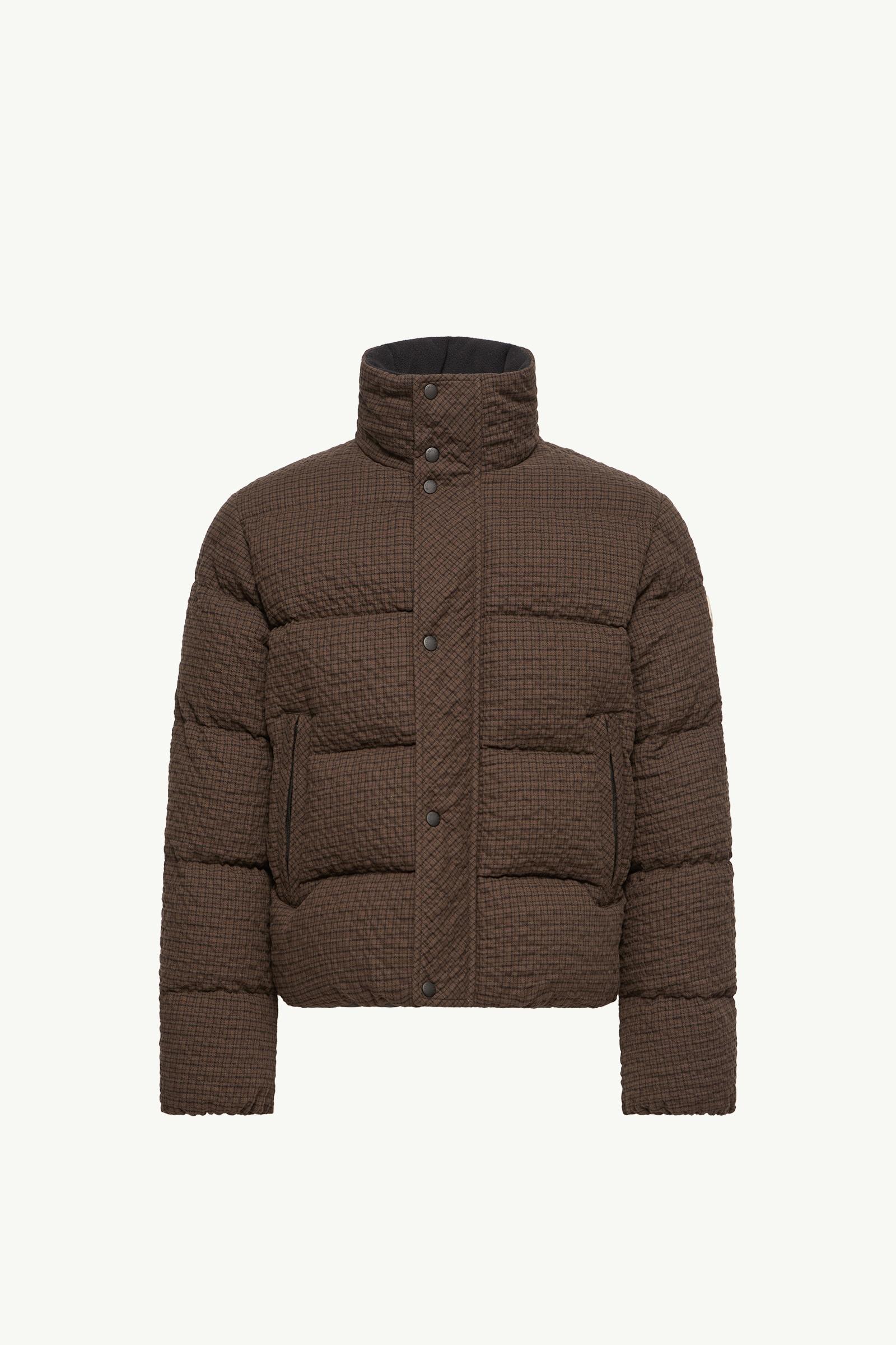 Oronte棉質法蘭絨短身羽絨外套 男士 啡色 Moncler, 1 of 0