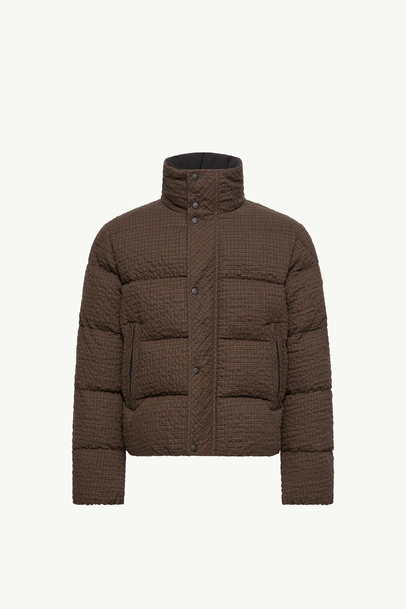 Oronte棉質法蘭絨短身羽絨外套 男士 啡色 Moncler 2
