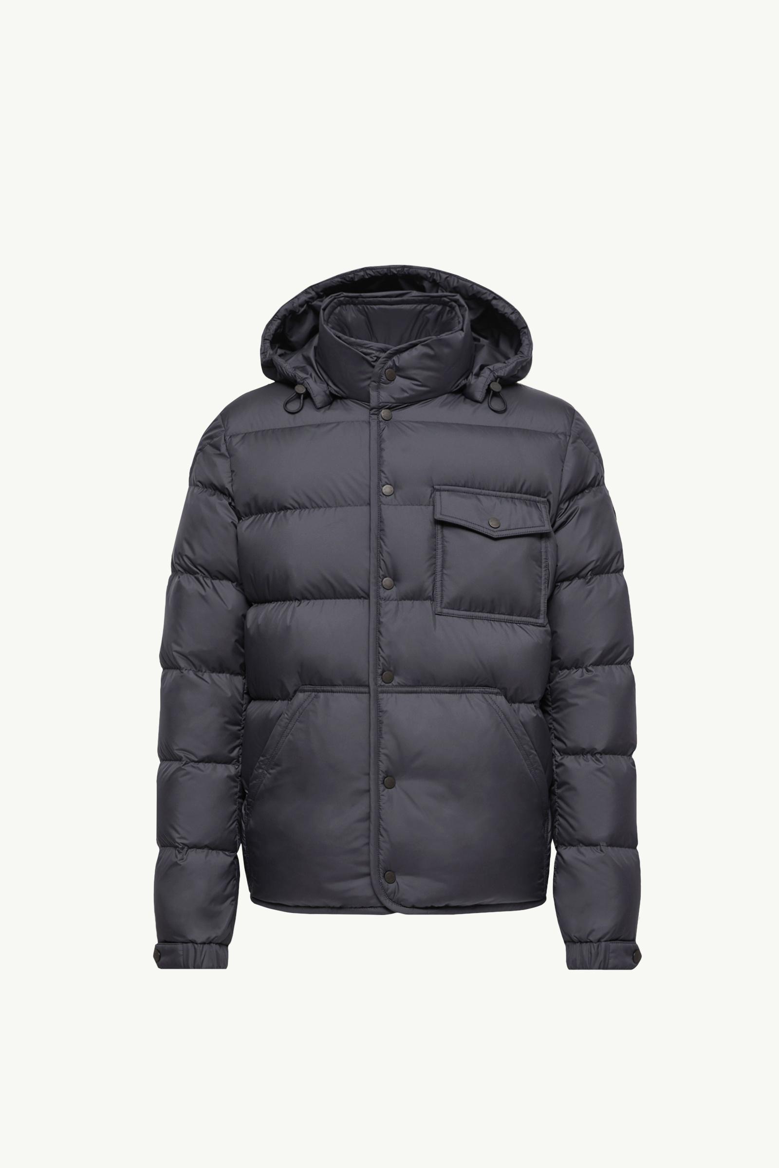 Tygid kurze Daunenjacke mit Kapuze Herren Dunkelblau Moncler, 1 of 0
