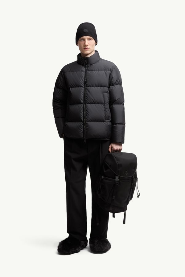 Erterle Short Down Jacket Men Black Moncler 0