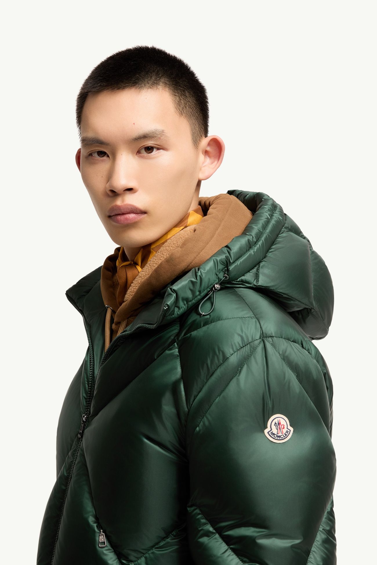 Valclaire Hooded Diamond-Quilted Down Jacket Men Dark Green Moncler 1