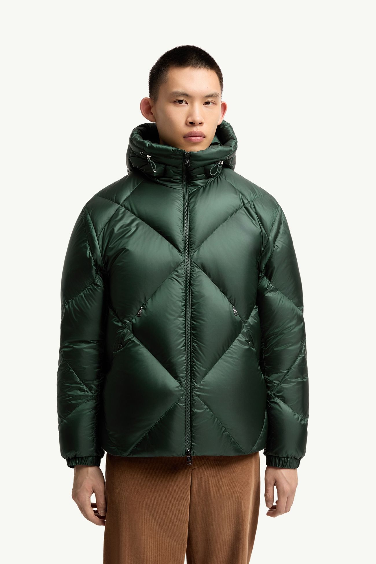 Valclaire ダウンジャケット メンズ ダークグリーン Moncler 3