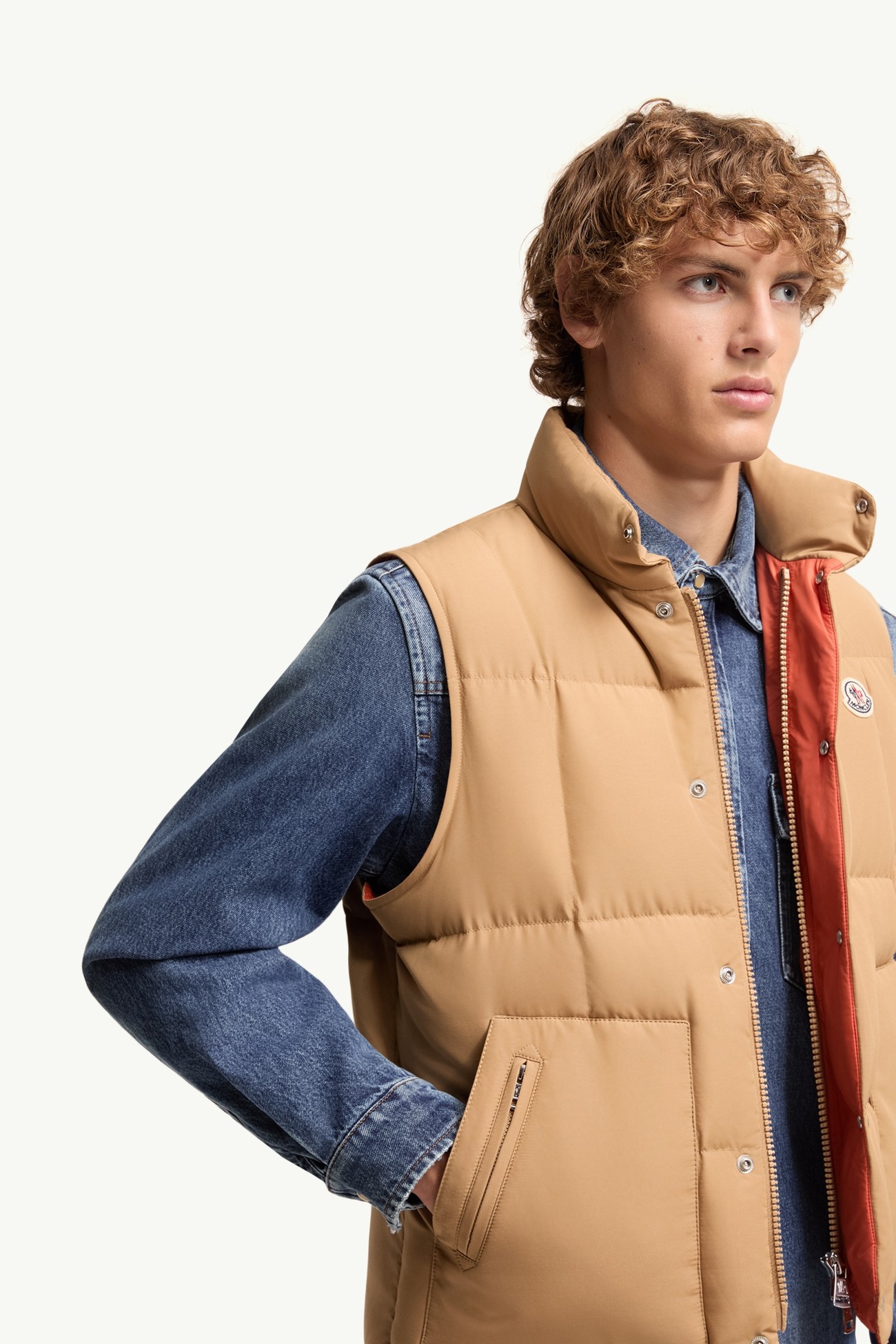 Doudoune sans manches Brumelune Hommes Beige Moncler 5