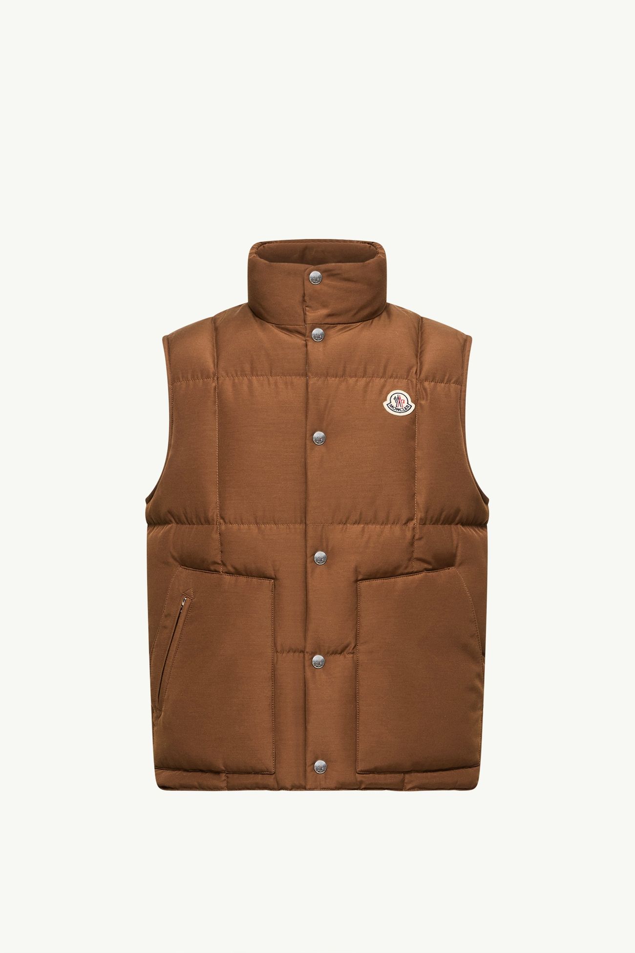 Brumelune男士短款羽绒马甲 男士 棕色 Moncler 2