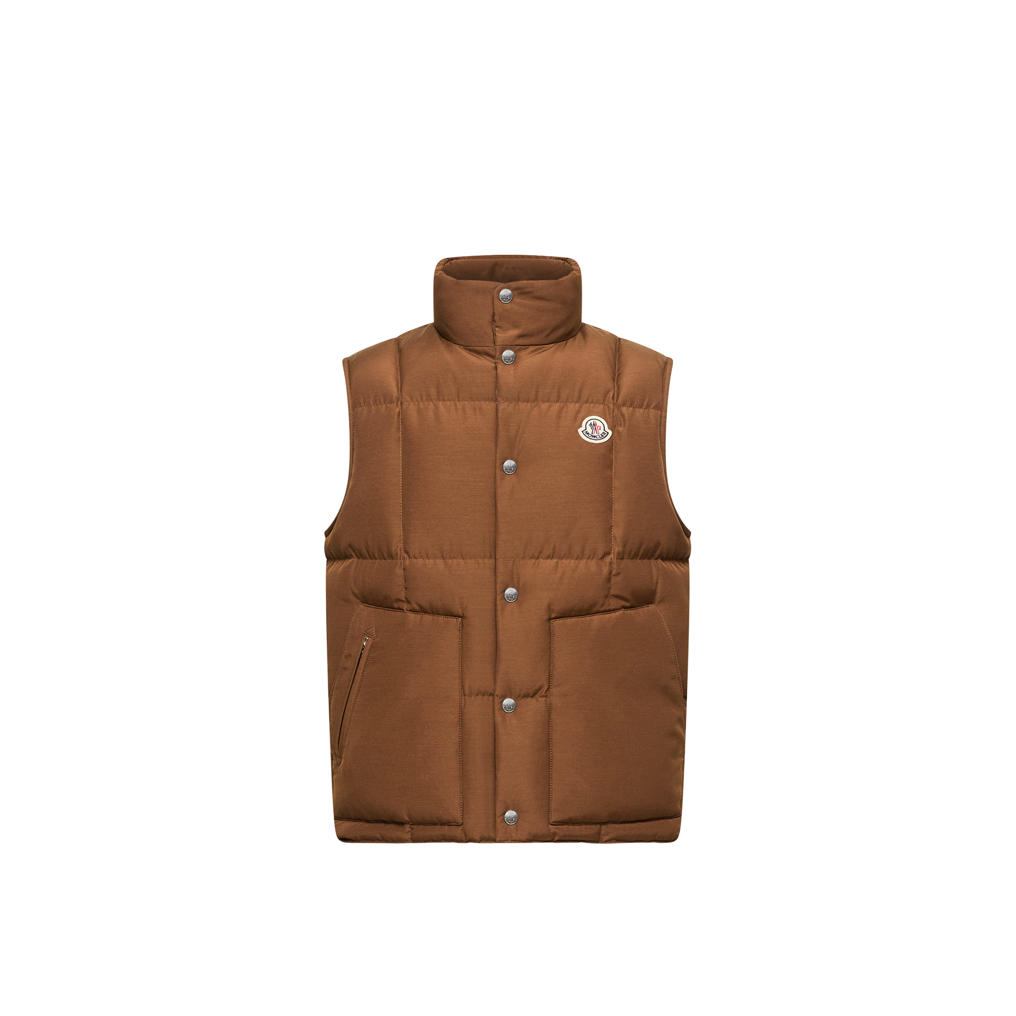 Moncler - Brumelune Daunenweste - Jackets - Herren - Braun - M - Bild 4