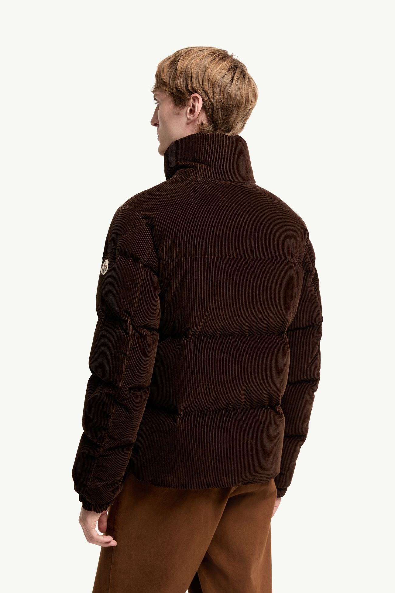 Esparron男士短款羽绒夹克外套 男士 棕色 Moncler 4