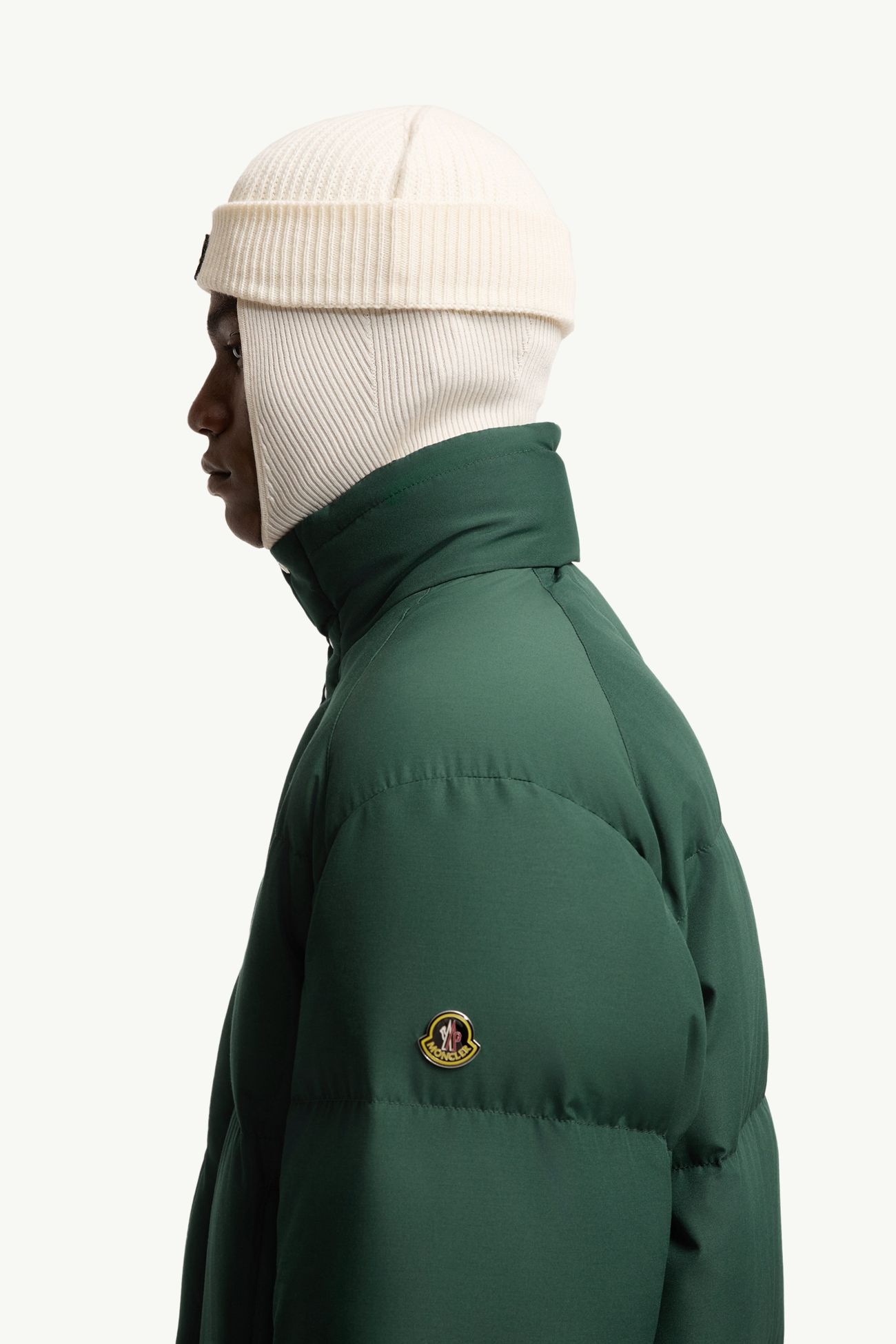 Verone kurze Daunenjacke Herren Dunkelgrün Moncler 1