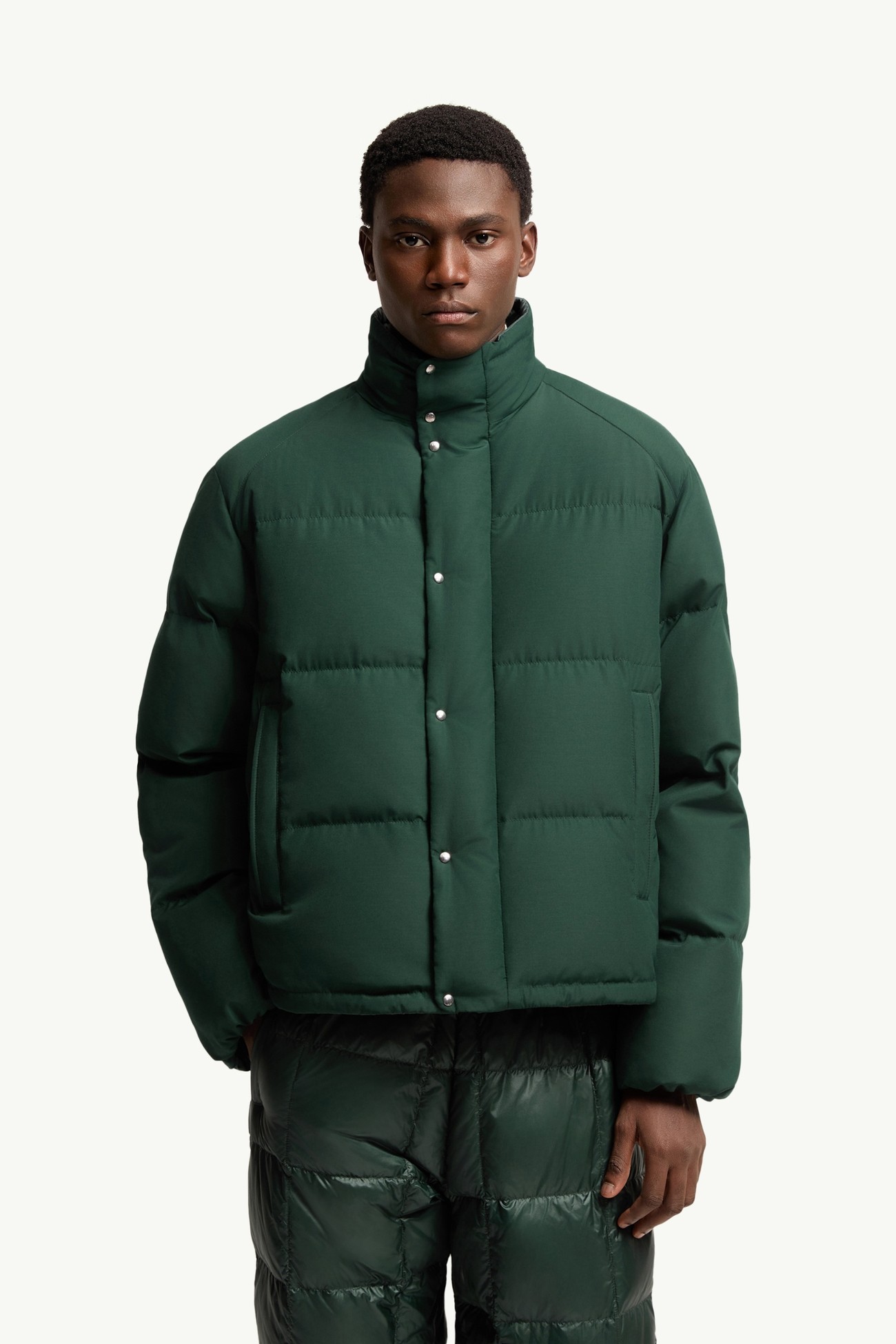 Verone短身羽絨外套 男士 深綠色 Moncler 3