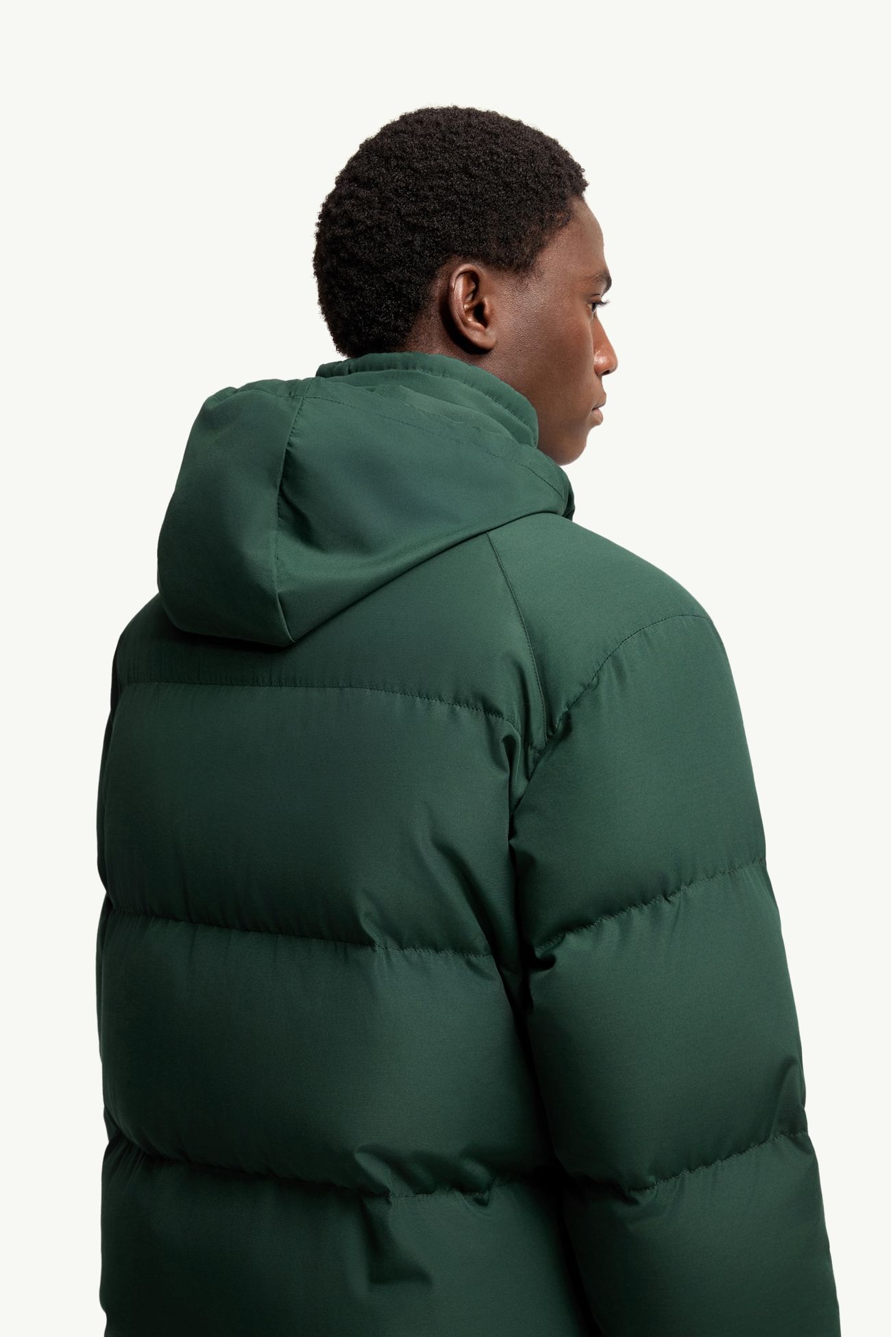 Verone kurze Daunenjacke Herren Dunkelgrün Moncler 5