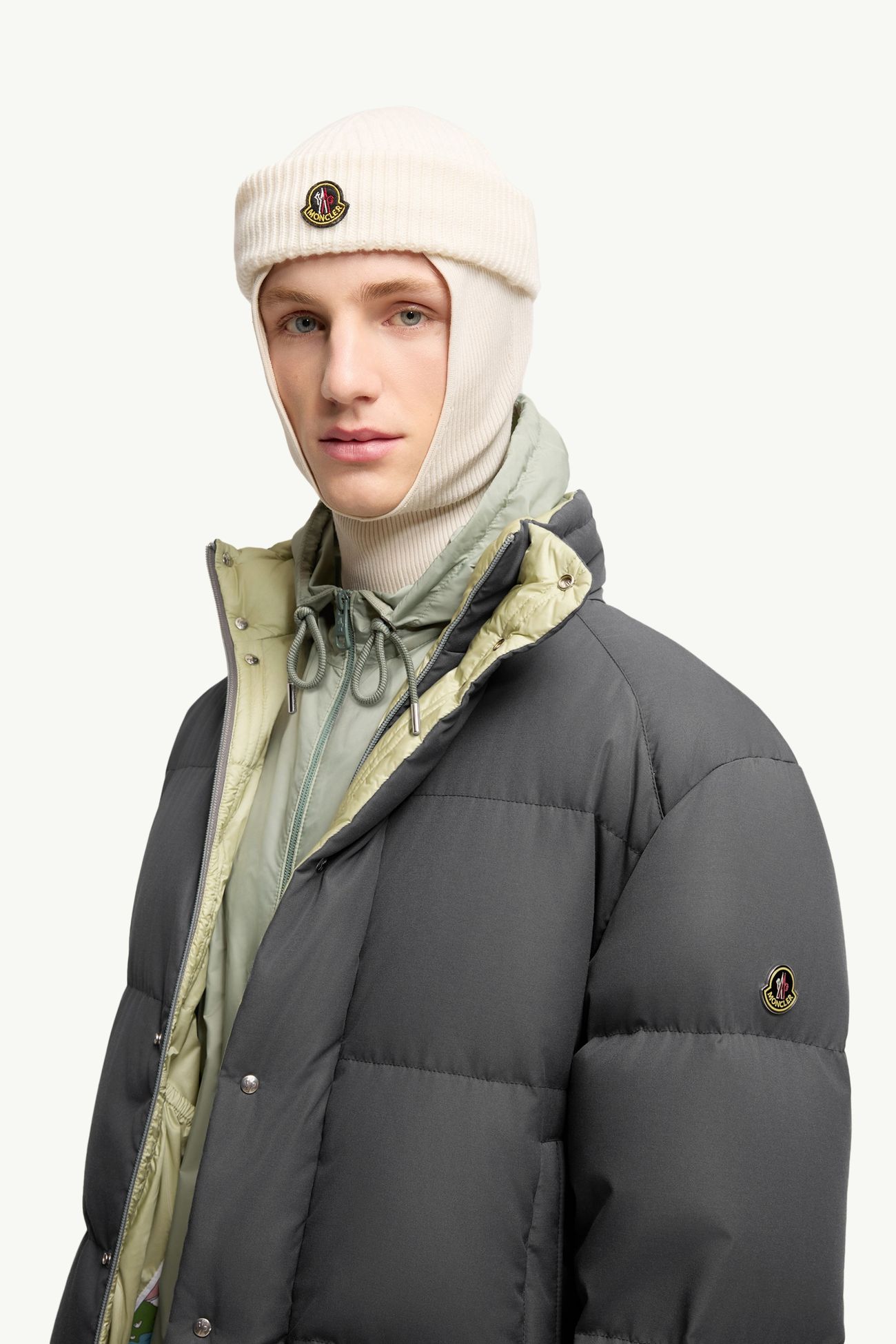 Plumífero corto Verone Hombre Gris oscuro Moncler 1