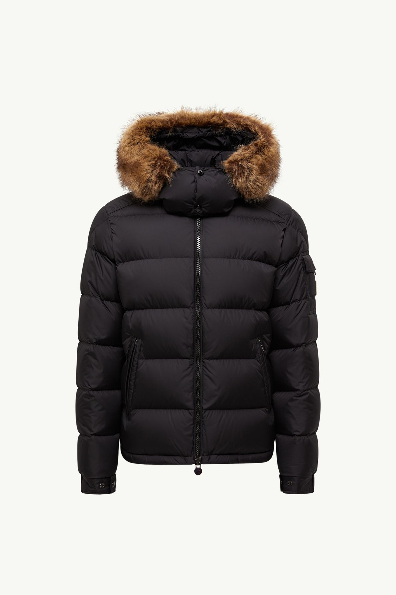 Mayaf Hooded Short Down Jacket Men Black Moncler 2